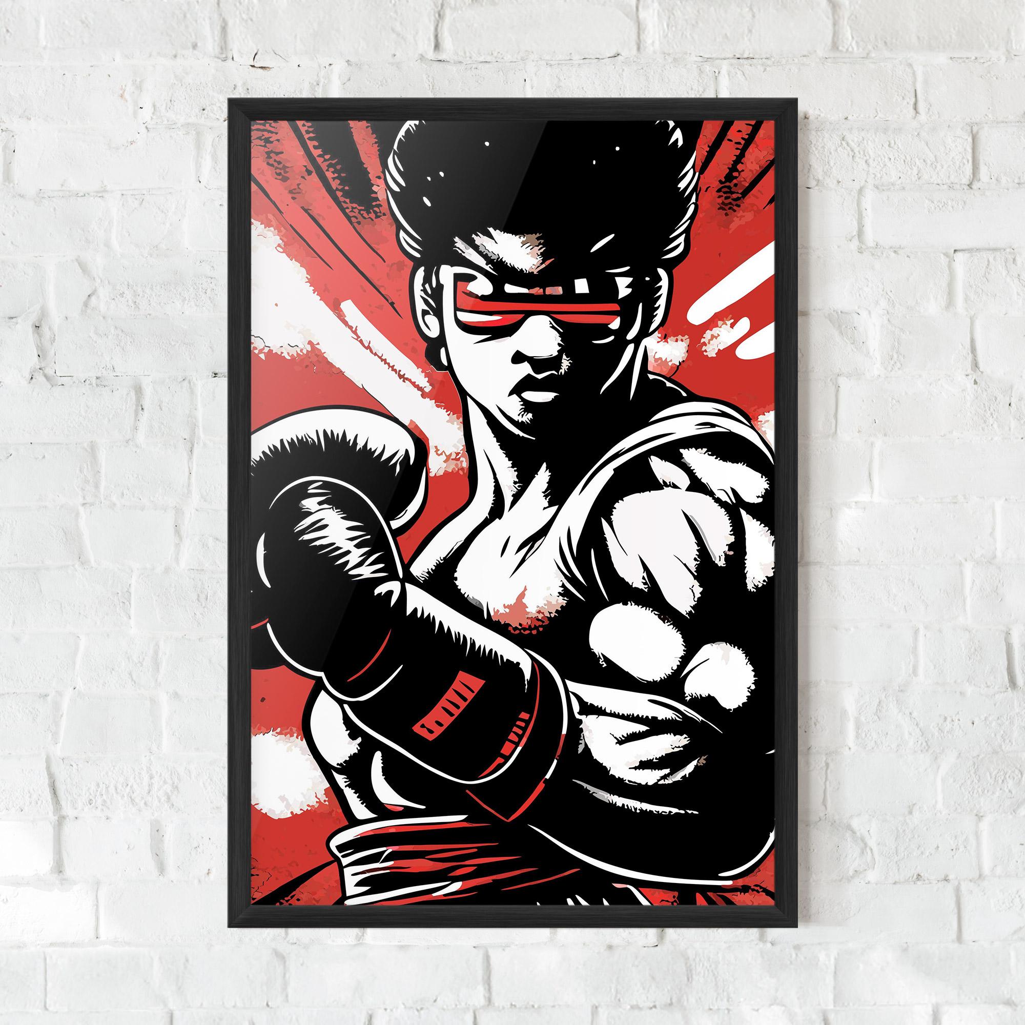 Gerahmte Poster Video Game Box mockup 0