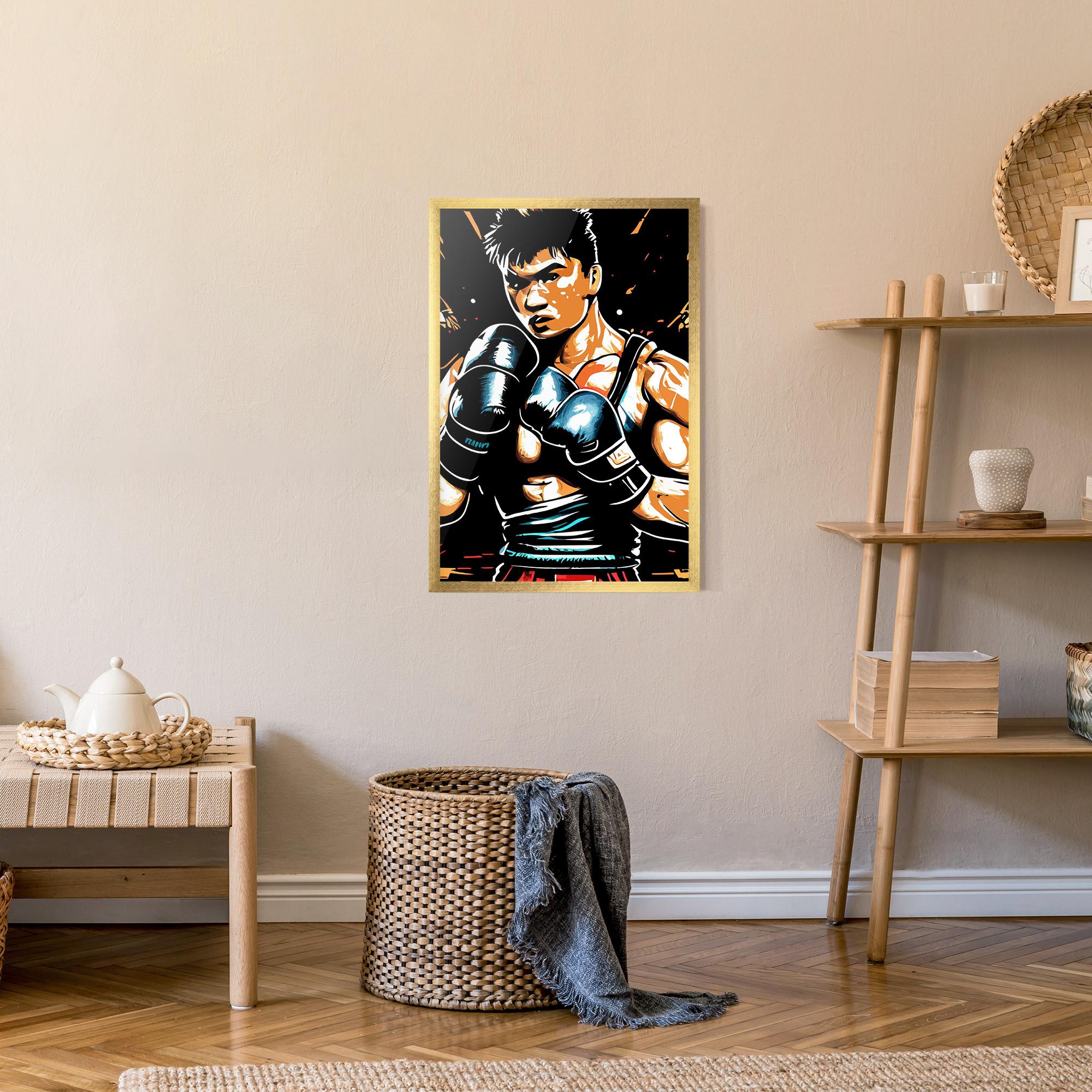 Gerahmte Poster Video Box Game mockup 9