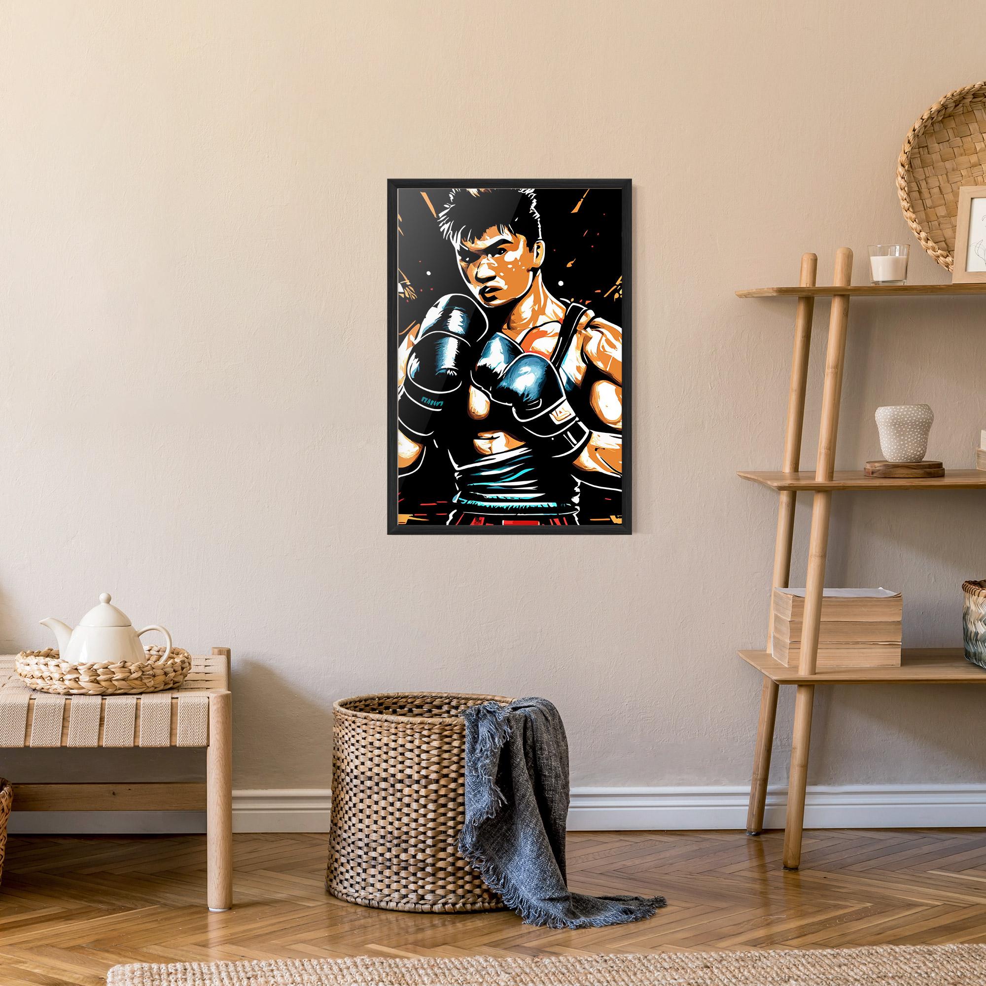 Gerahmte Poster Video Box Game mockup 9