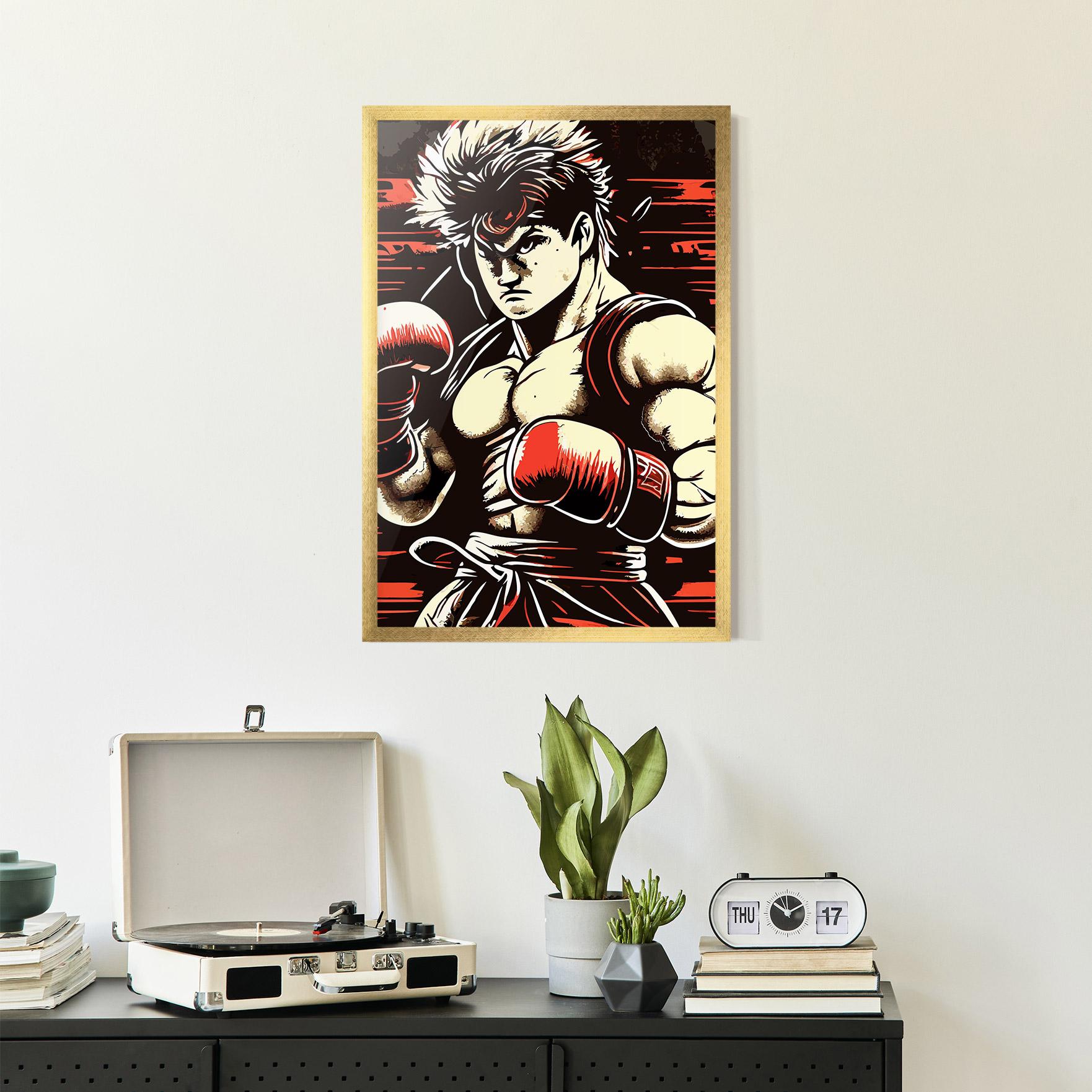 Gerahmte Poster Video Game Boxing mockup 2