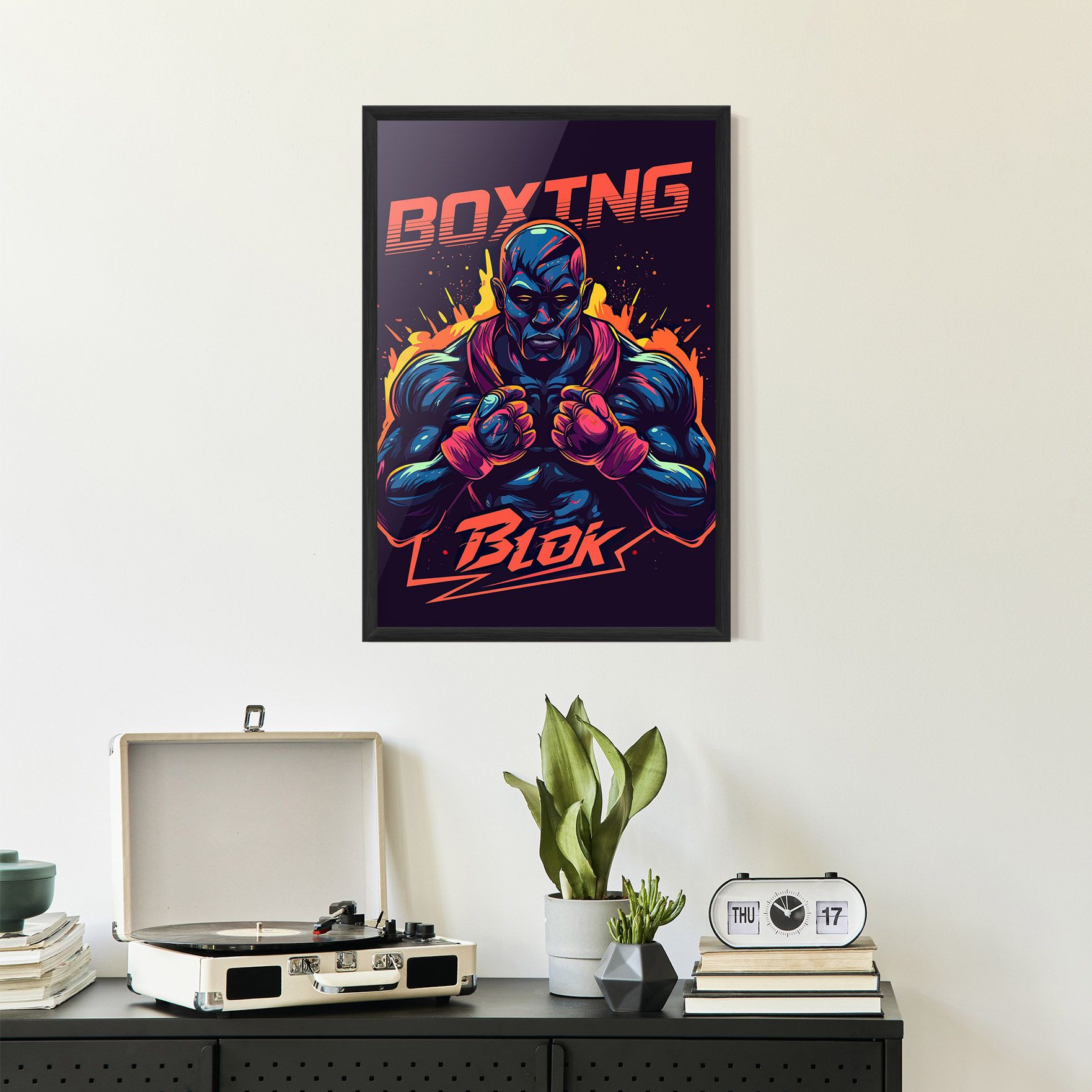 Boxing Blok mockup 2