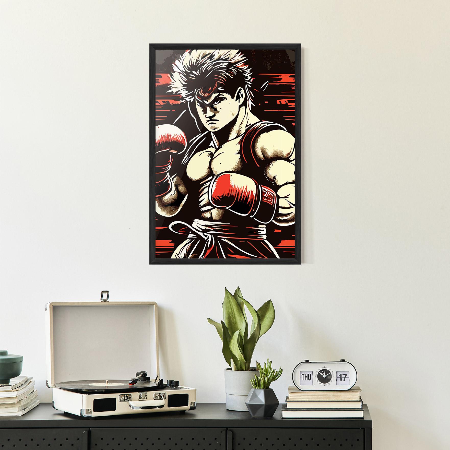 Gerahmte Poster Video Game Boxing mockup 2