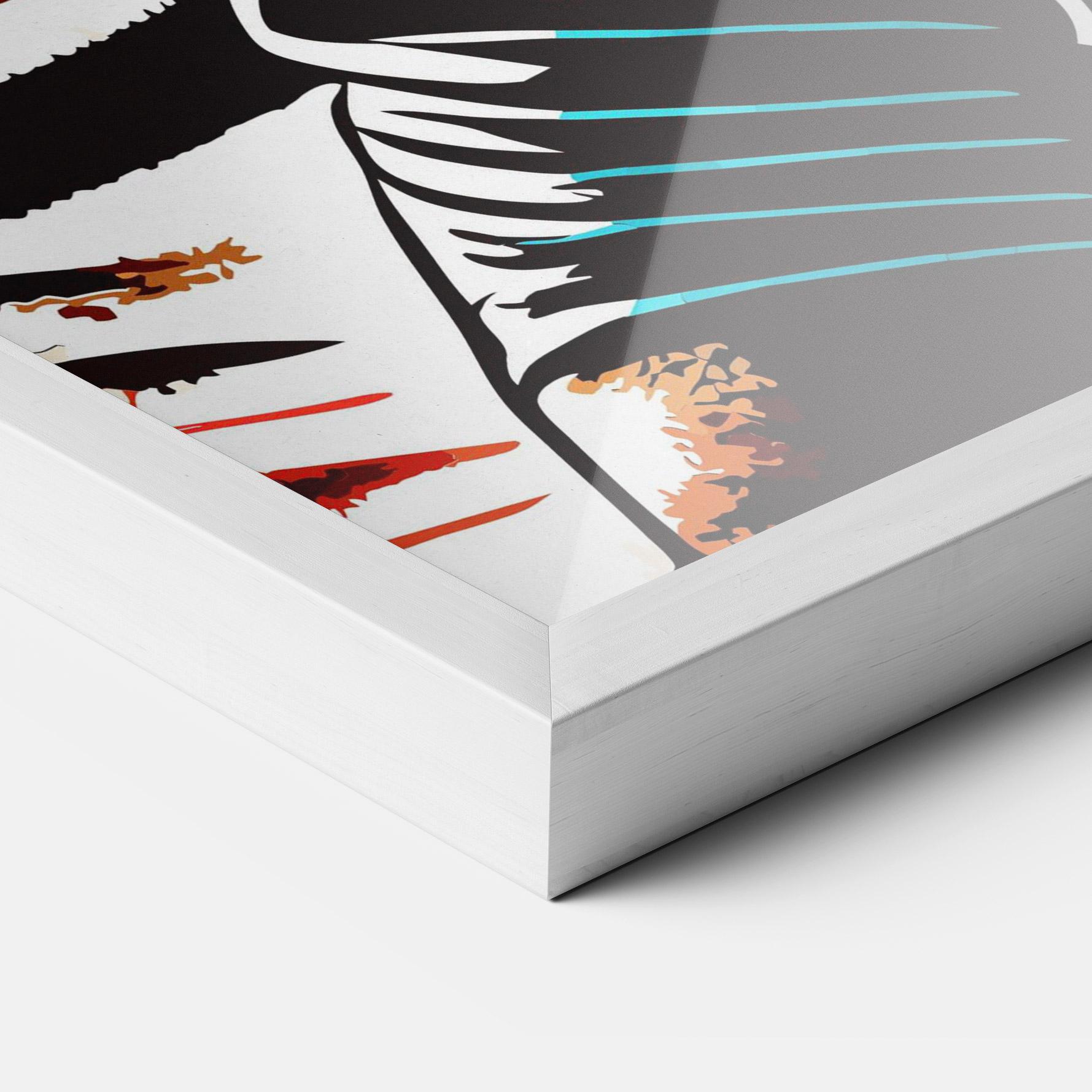 Gerahmte Poster Box Video Games mockup 3