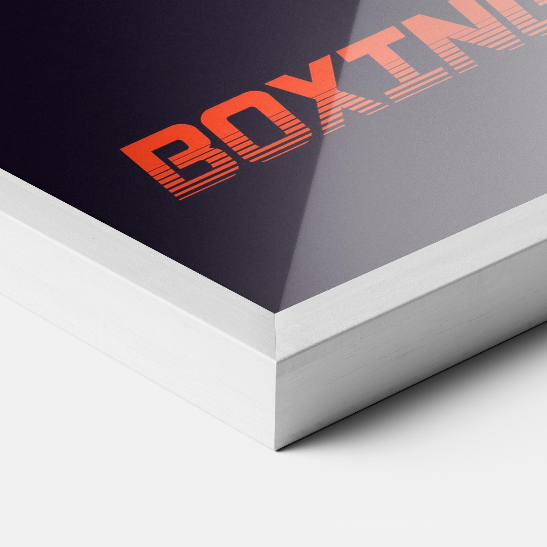 Gerahmte Poster Boxing Strong Match mockup 3