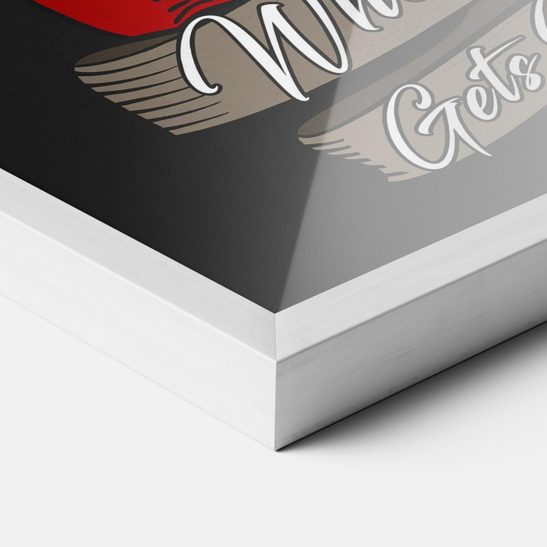 Gerahmte Poster Pitbull Boxer mockup 3