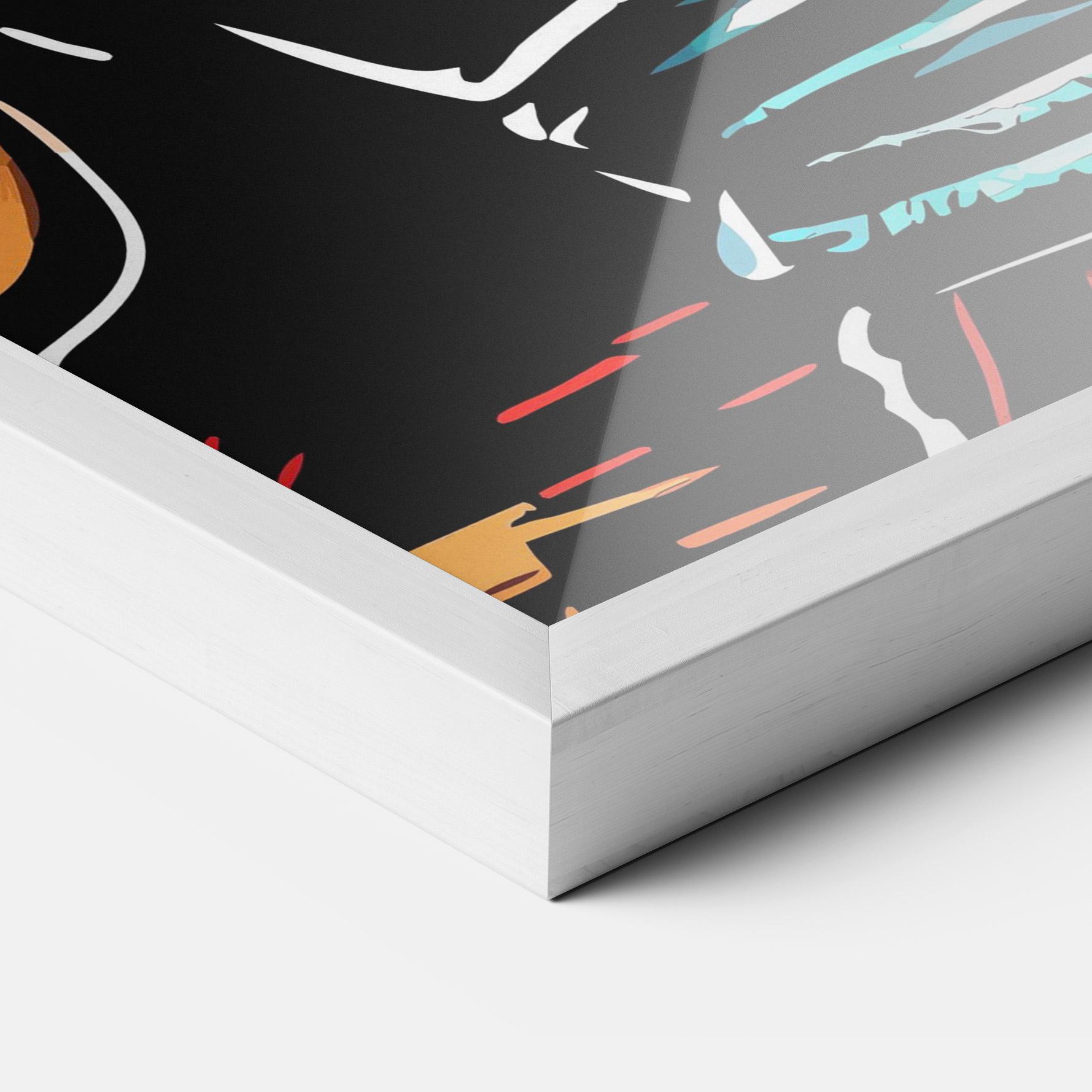 Gerahmte Poster Video Box Game mockup 3