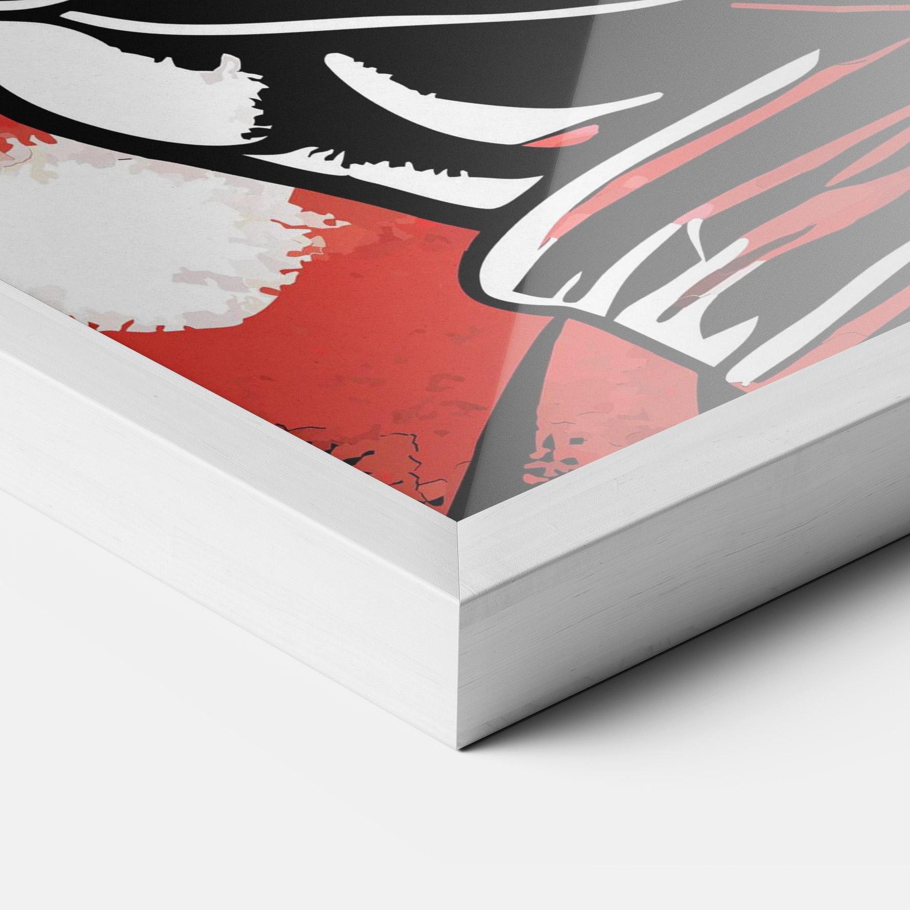 Gerahmte Poster Video Game Box mockup 3