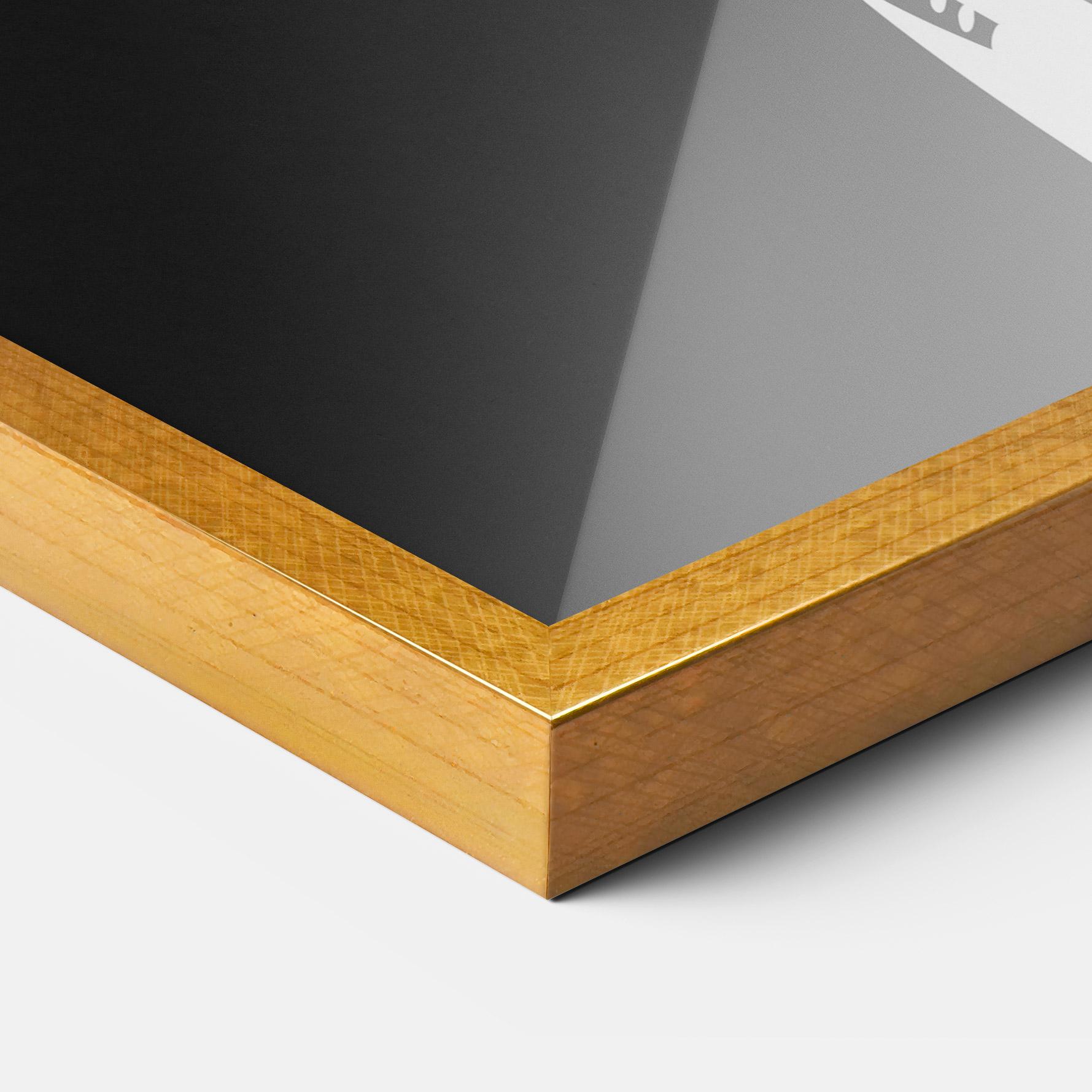 Gerahmte Poster Grey Hand Boxing mockup 3