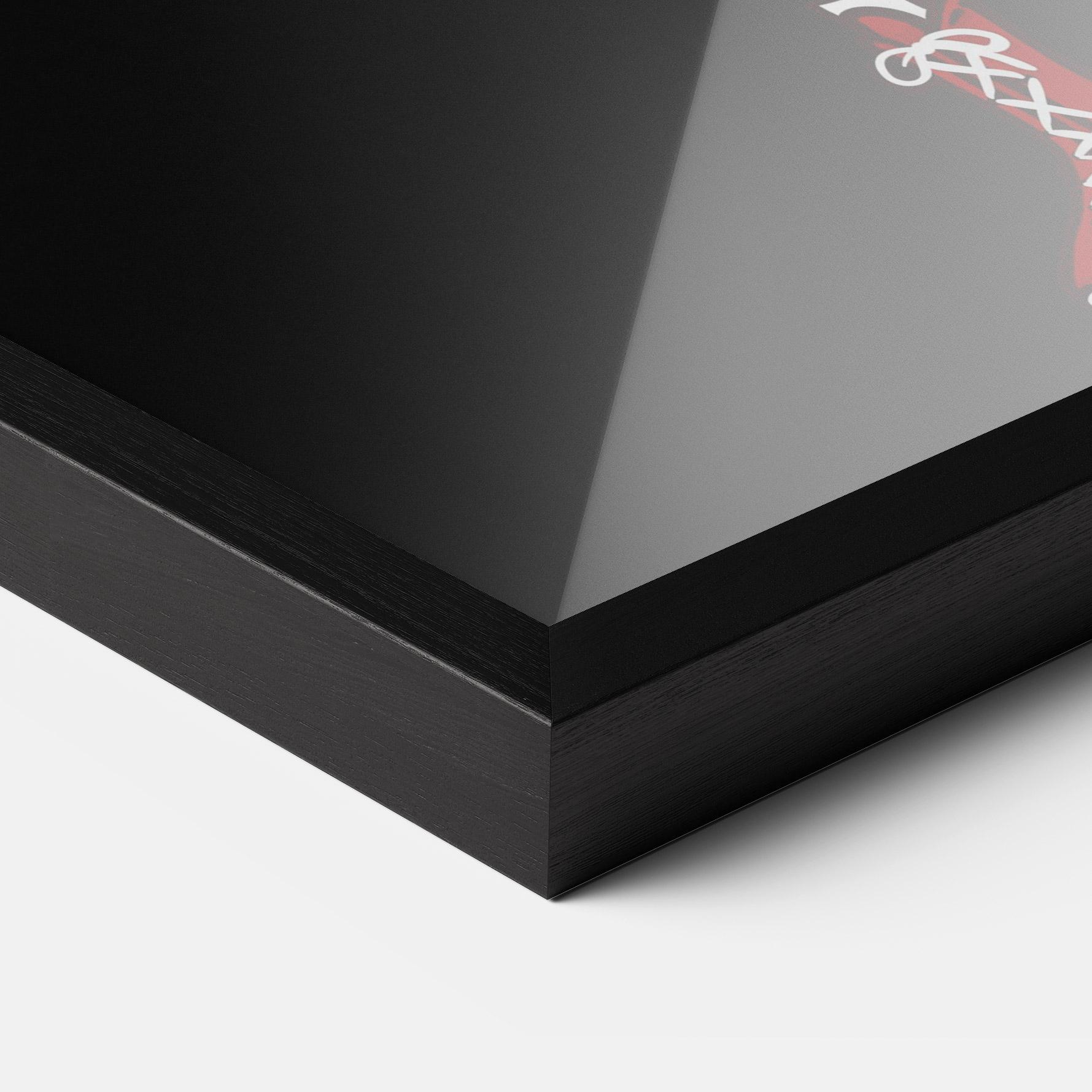 Gerahmte Poster Bones Box mockup 3