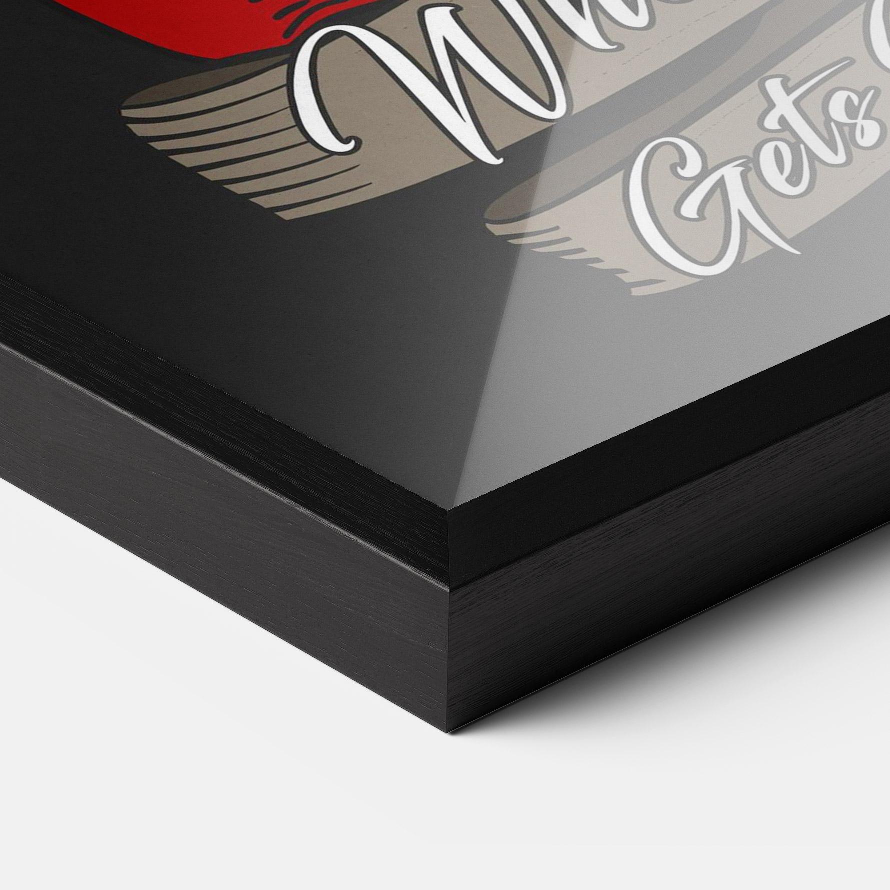 Gerahmte Poster Pitbull Boxer mockup 3