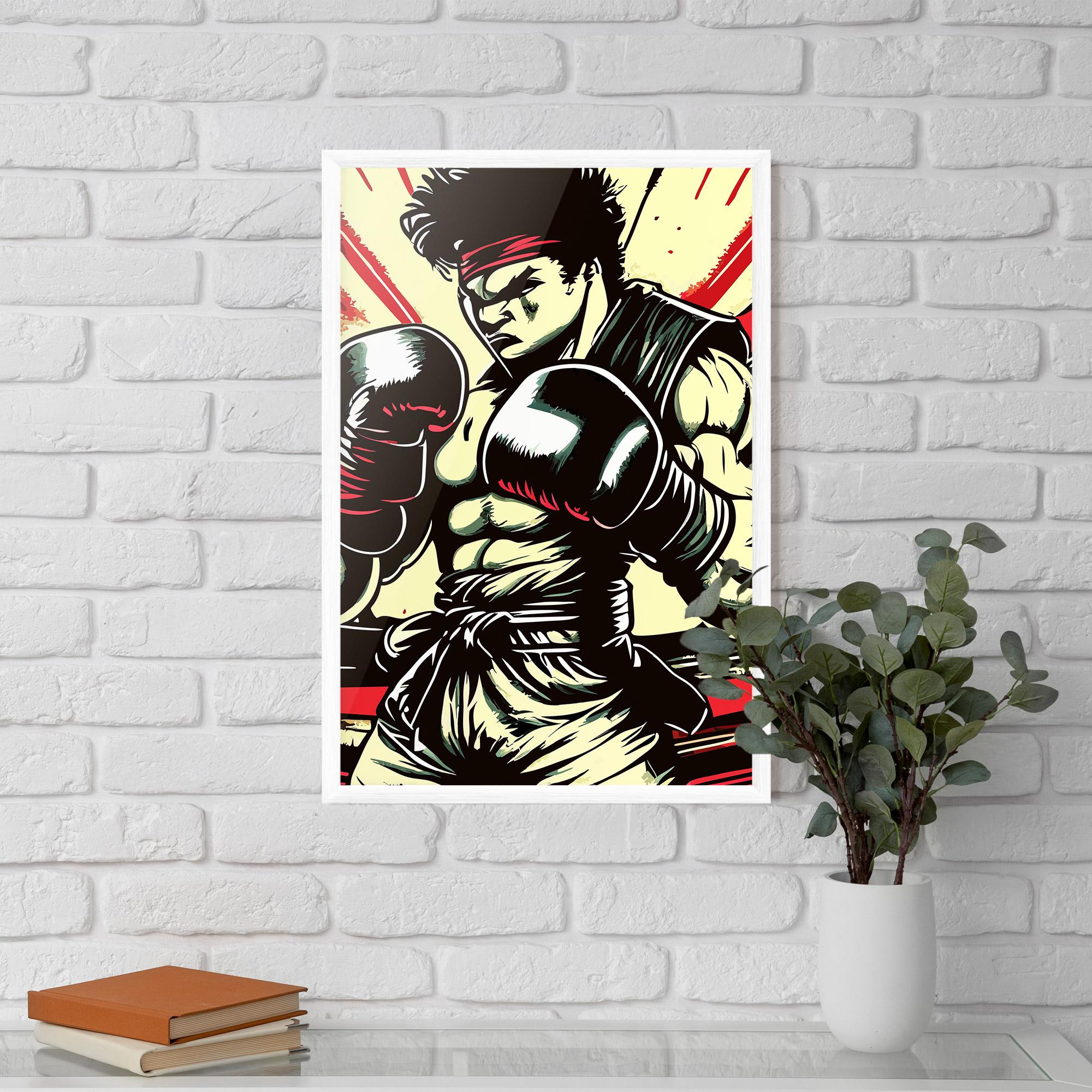 Gerahmte Poster Box Video Game mockup 5