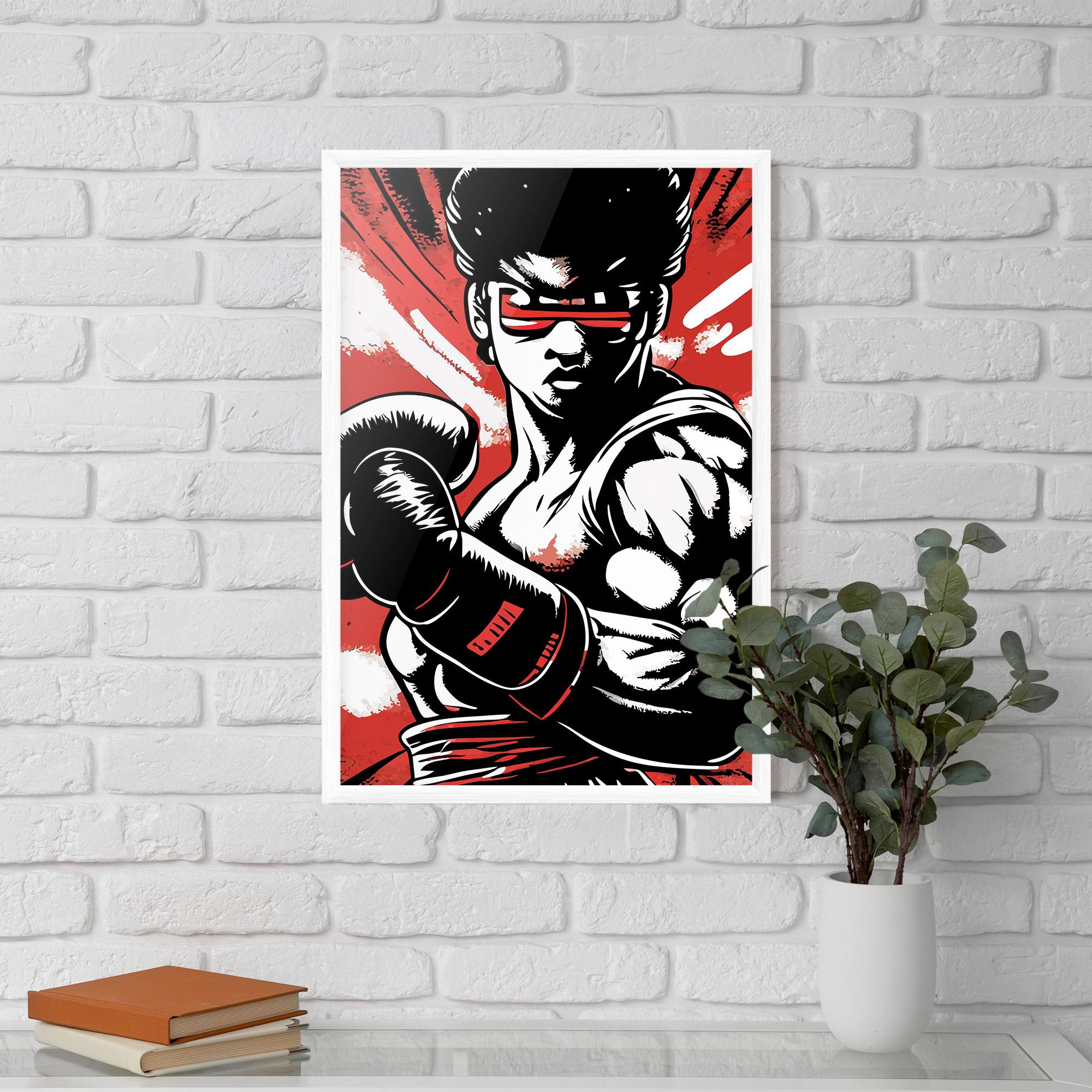 Gerahmte Poster Video Game Box mockup 5