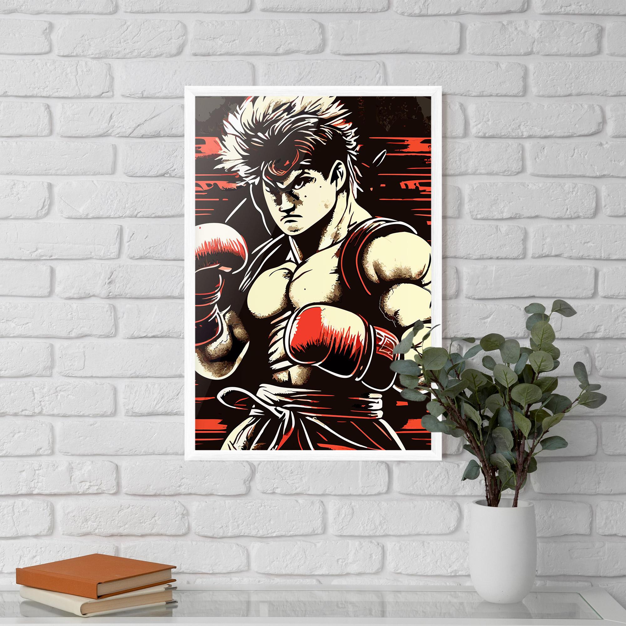 Gerahmte Poster Video Game Boxing mockup 5