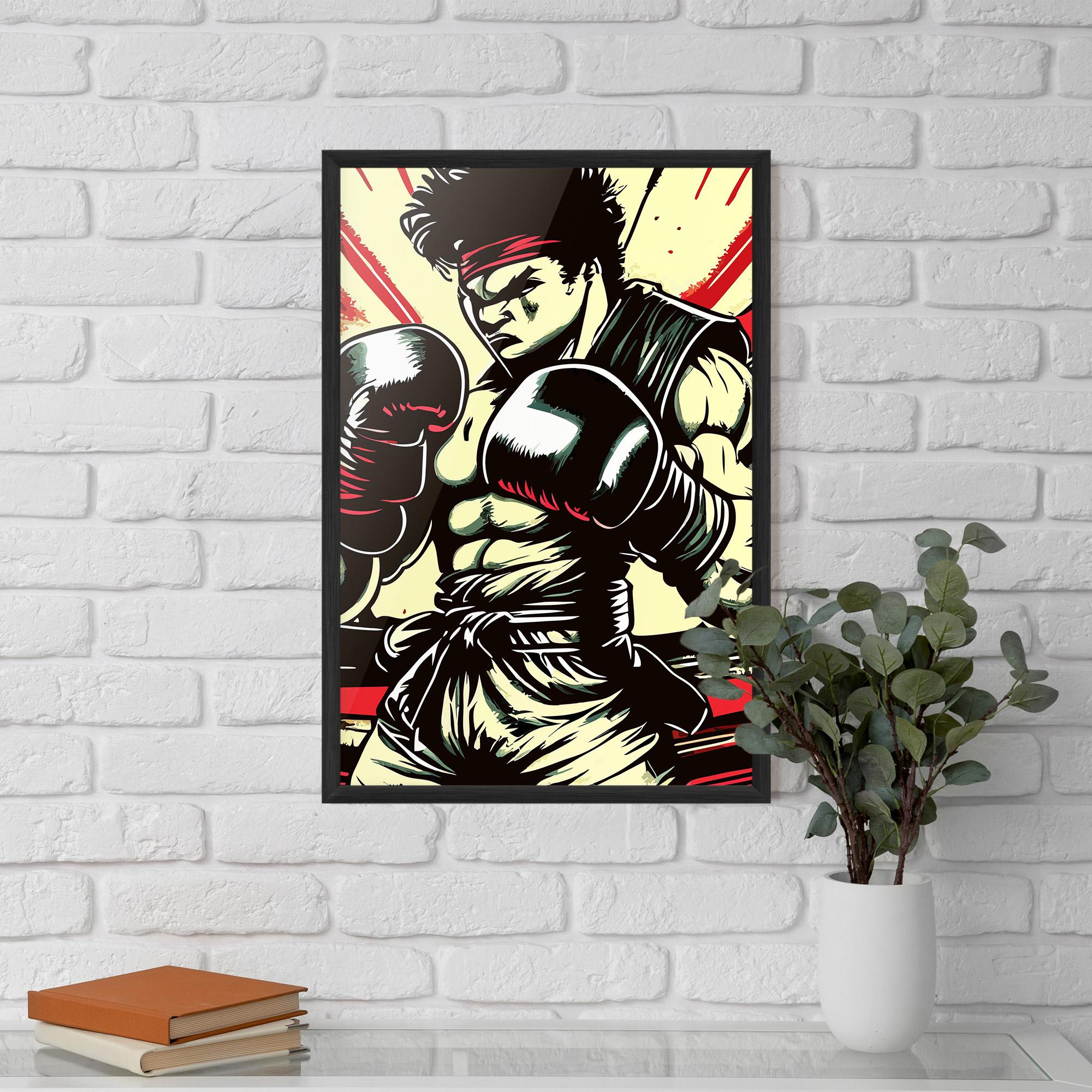 Gerahmte Poster Box Video Game mockup 5