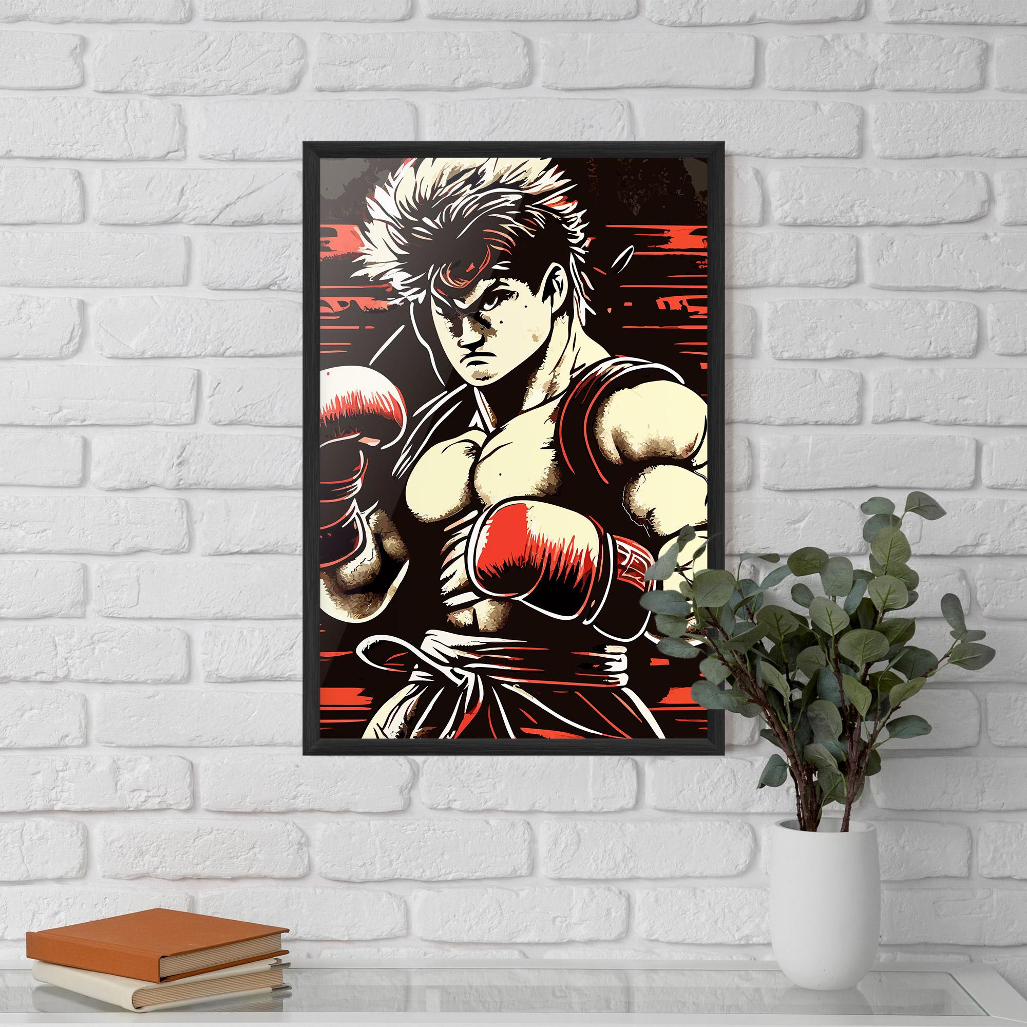 Gerahmte Poster Video Game Boxing mockup 5