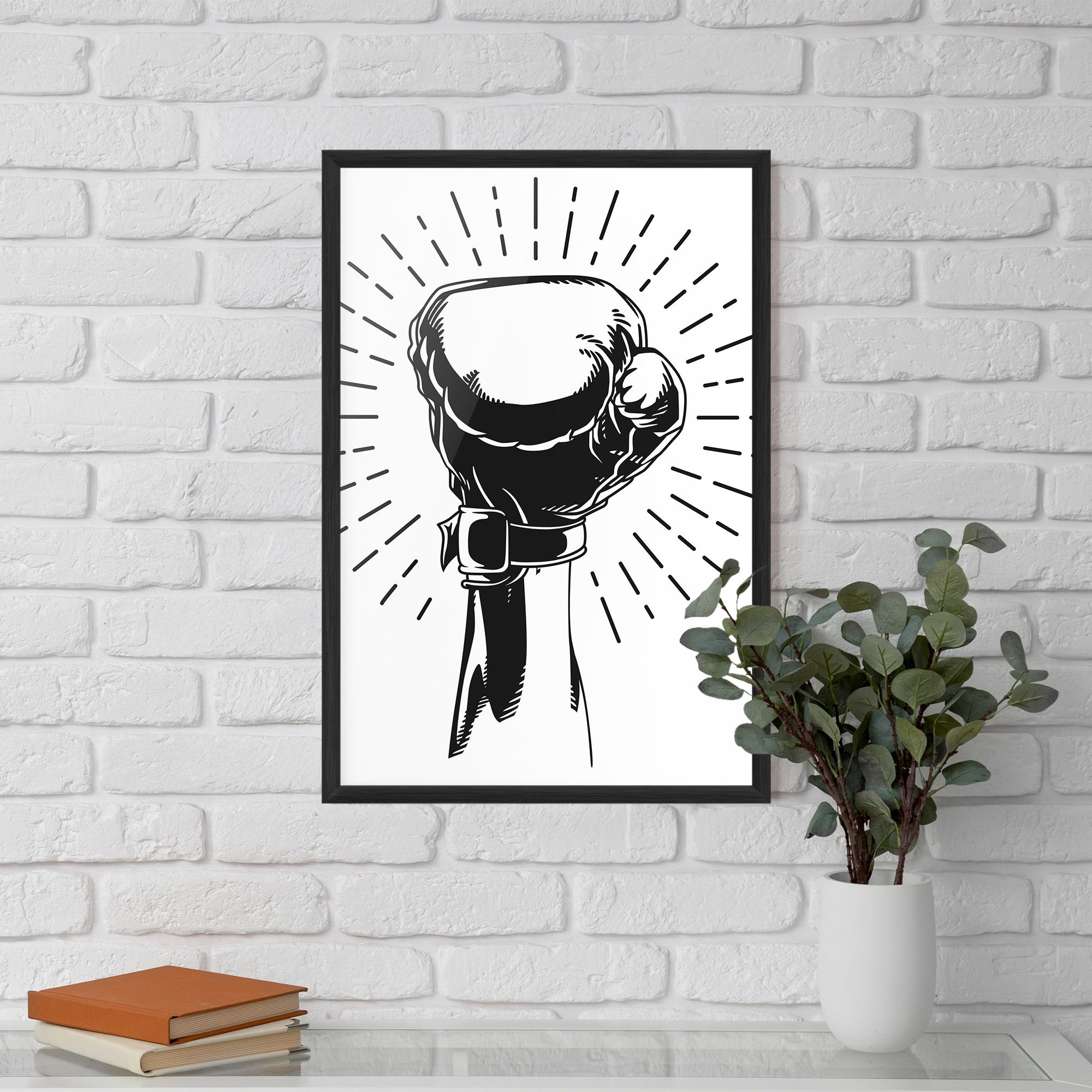 White Hand Boxing mockup 5