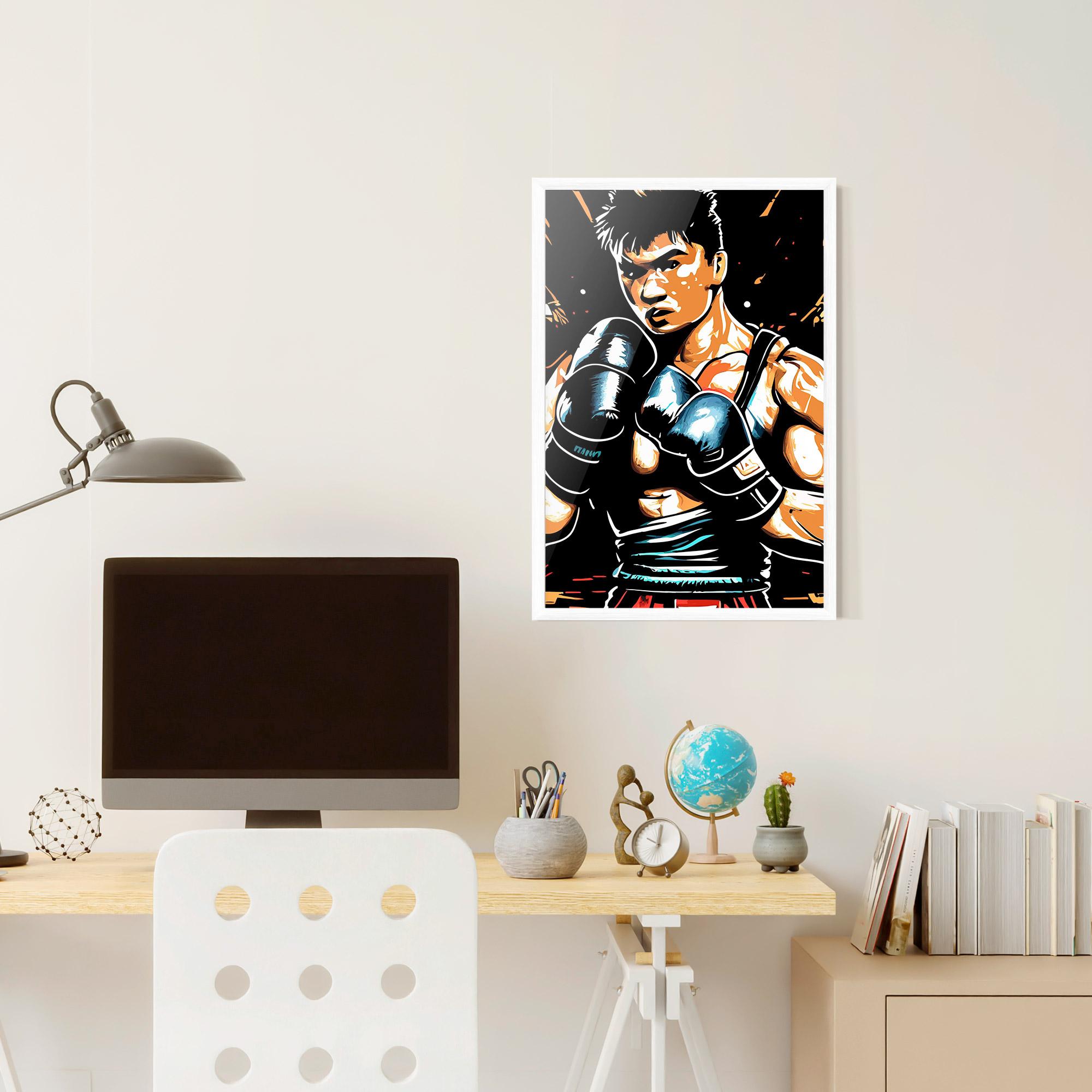 Gerahmte Poster Video Box Game mockup 6