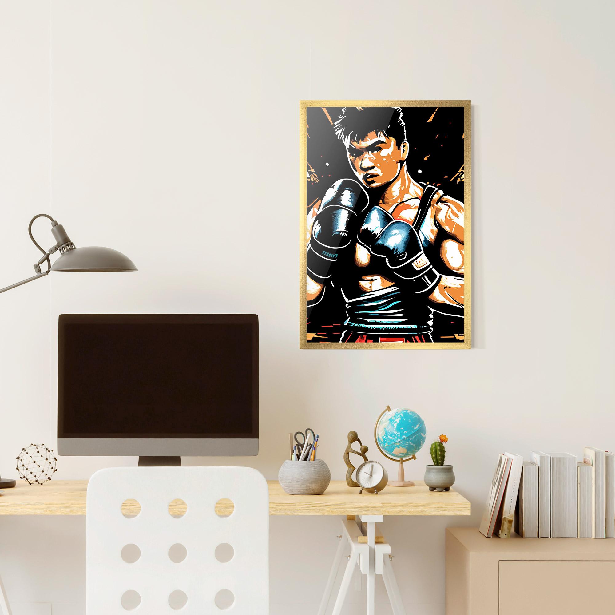 Gerahmte Poster Video Box Game mockup 6