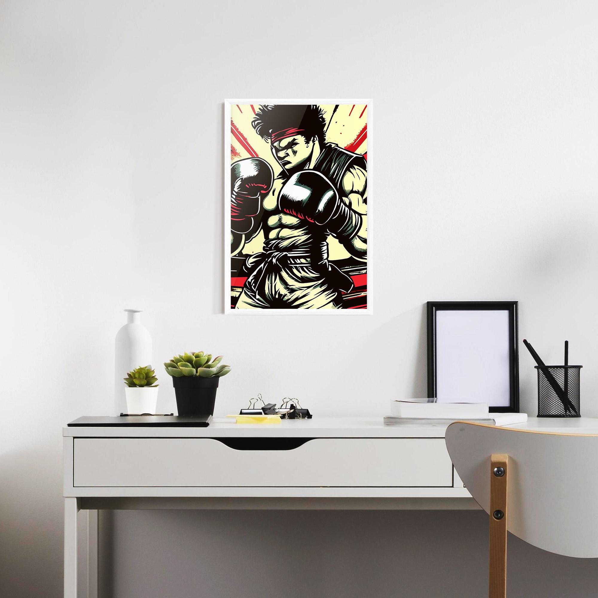 Gerahmte Poster Box Video Game mockup 7