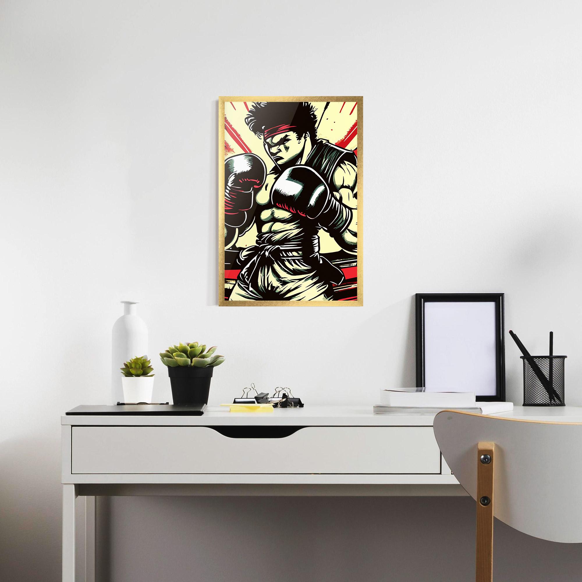 Gerahmte Poster Box Video Game mockup 7