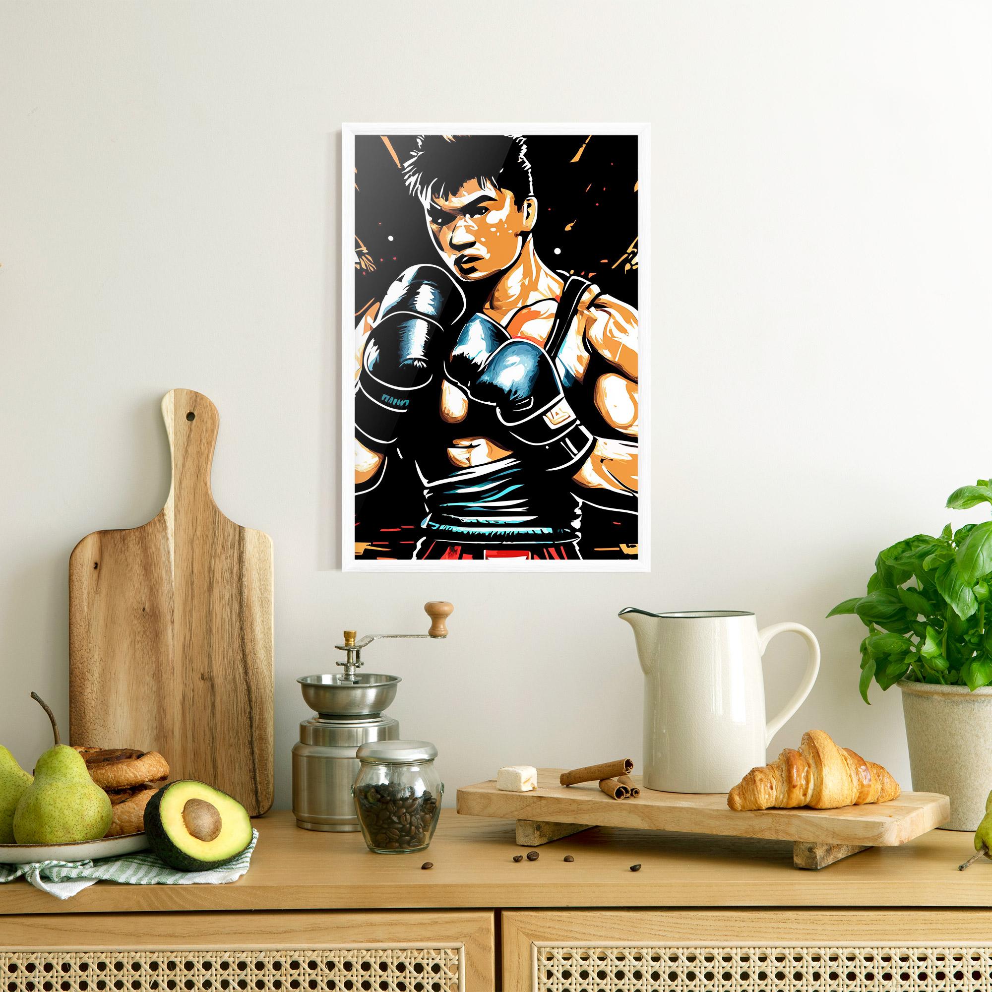 Gerahmte Poster Video Box Game mockup 8