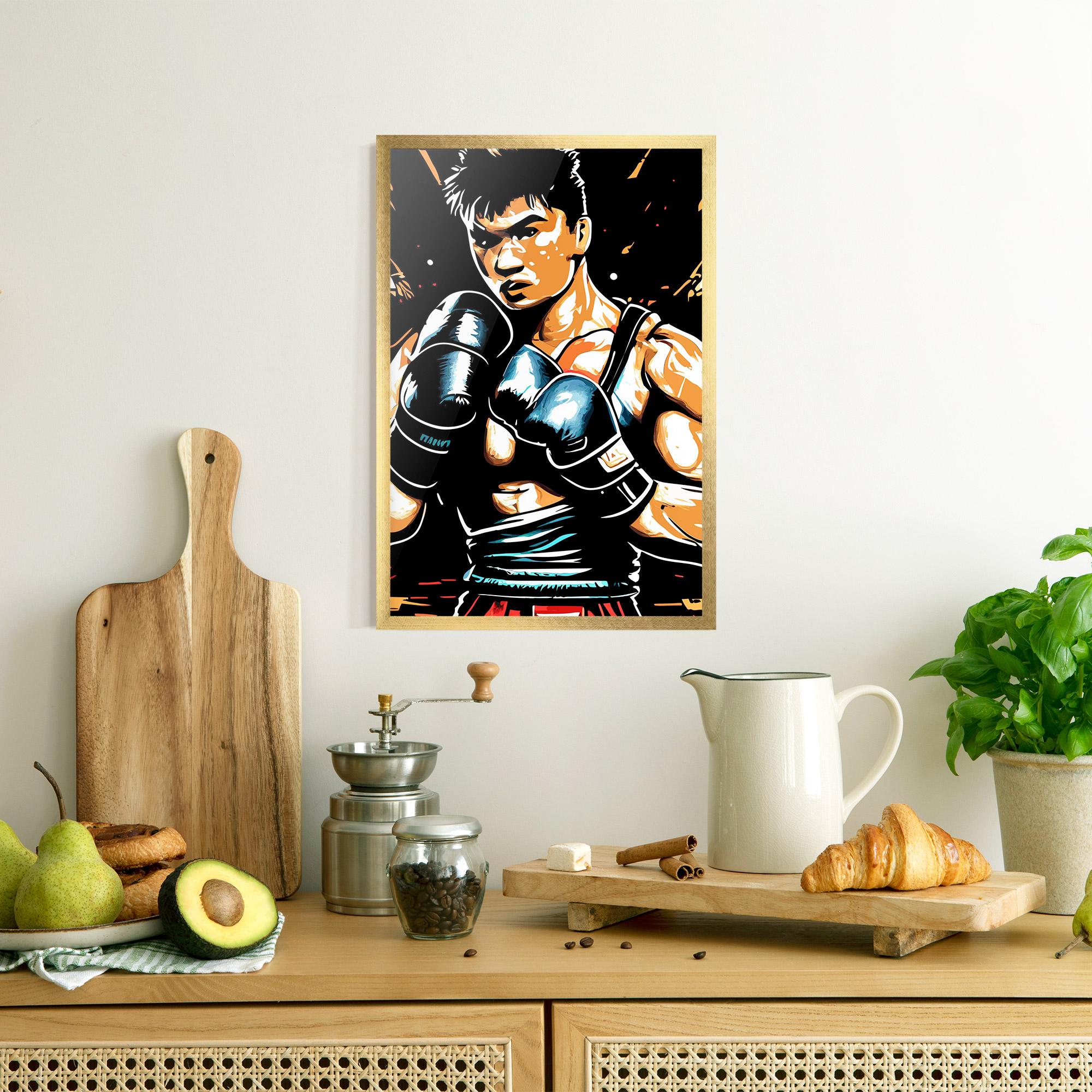 Gerahmte Poster Video Box Game mockup 8