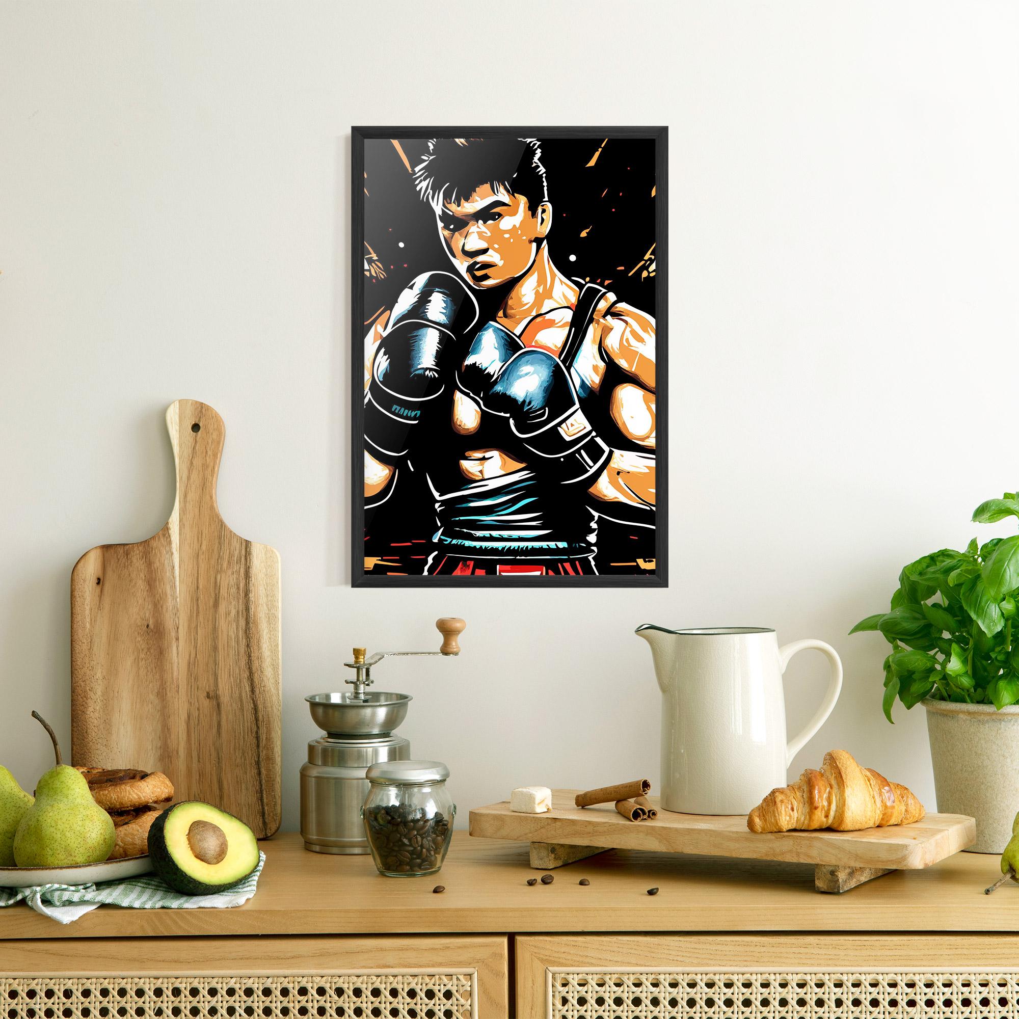 Gerahmte Poster Video Box Game mockup 8