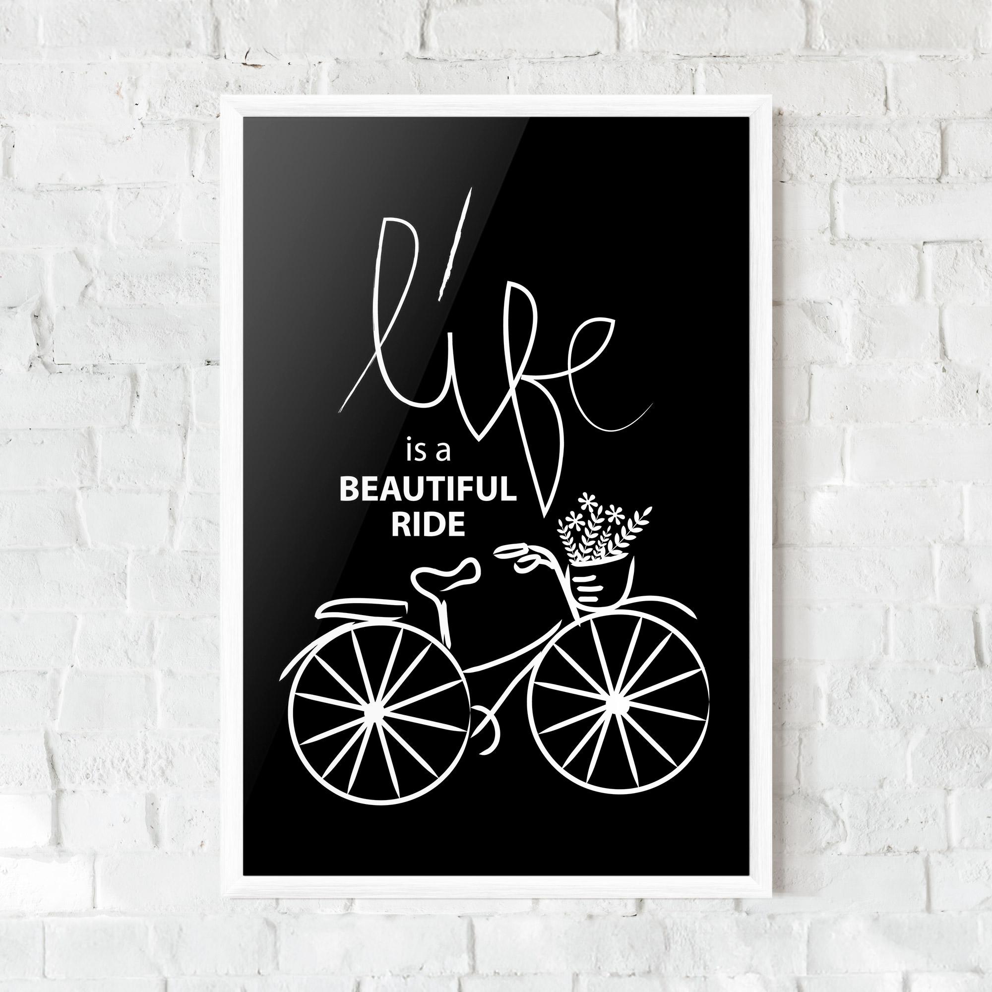 Gerahmte Poster Beautiful Ride mockup 0