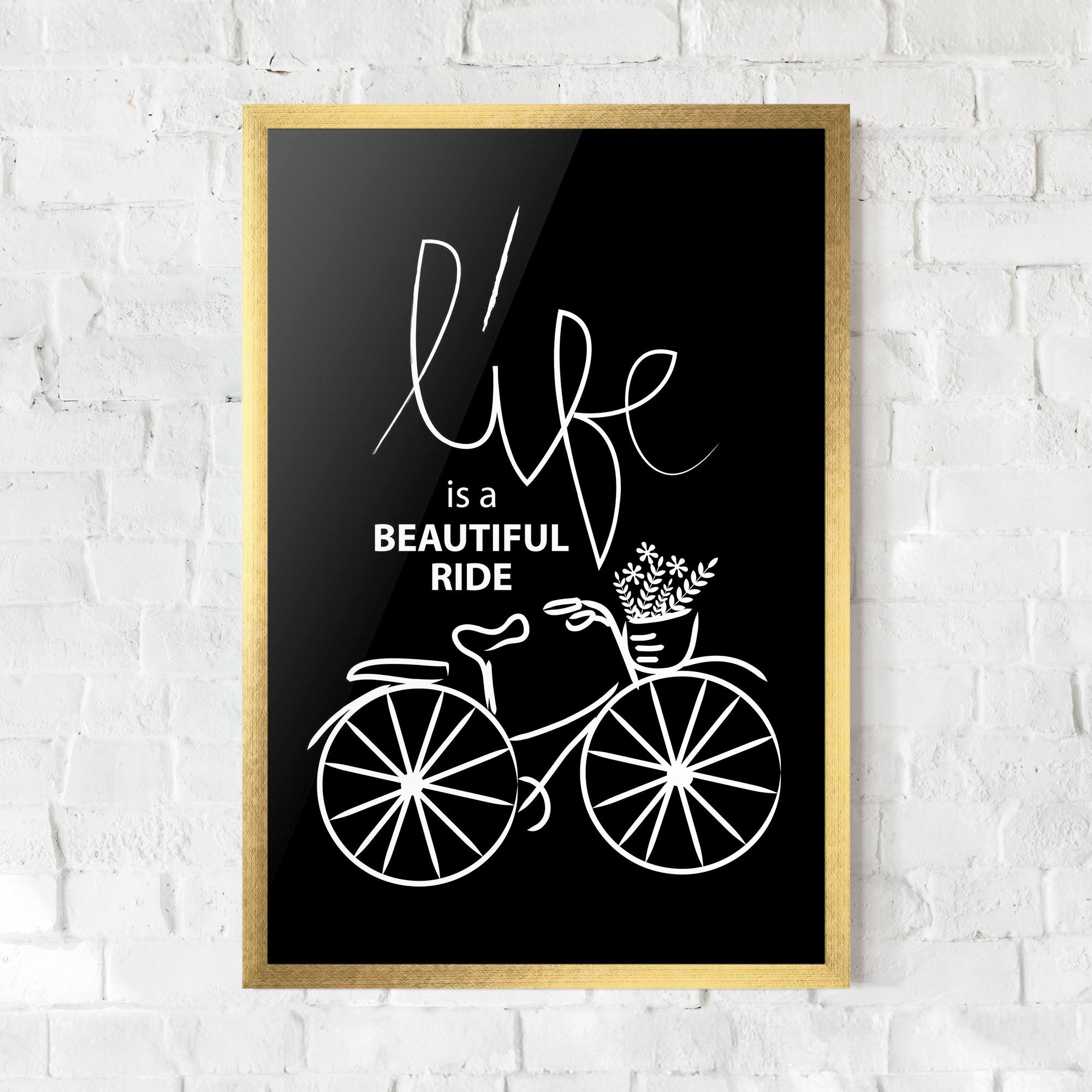 Gerahmte Poster Beautiful Ride mockup 0