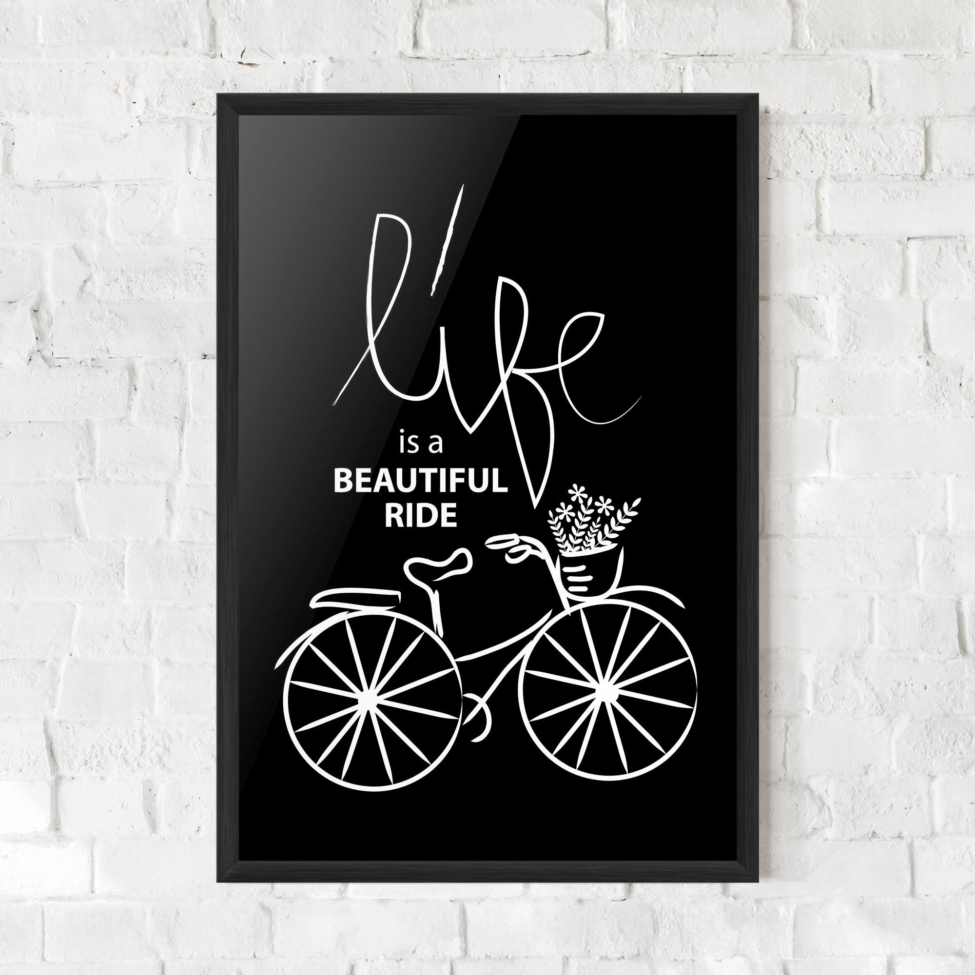 Gerahmte Poster Beautiful Ride mockup 0