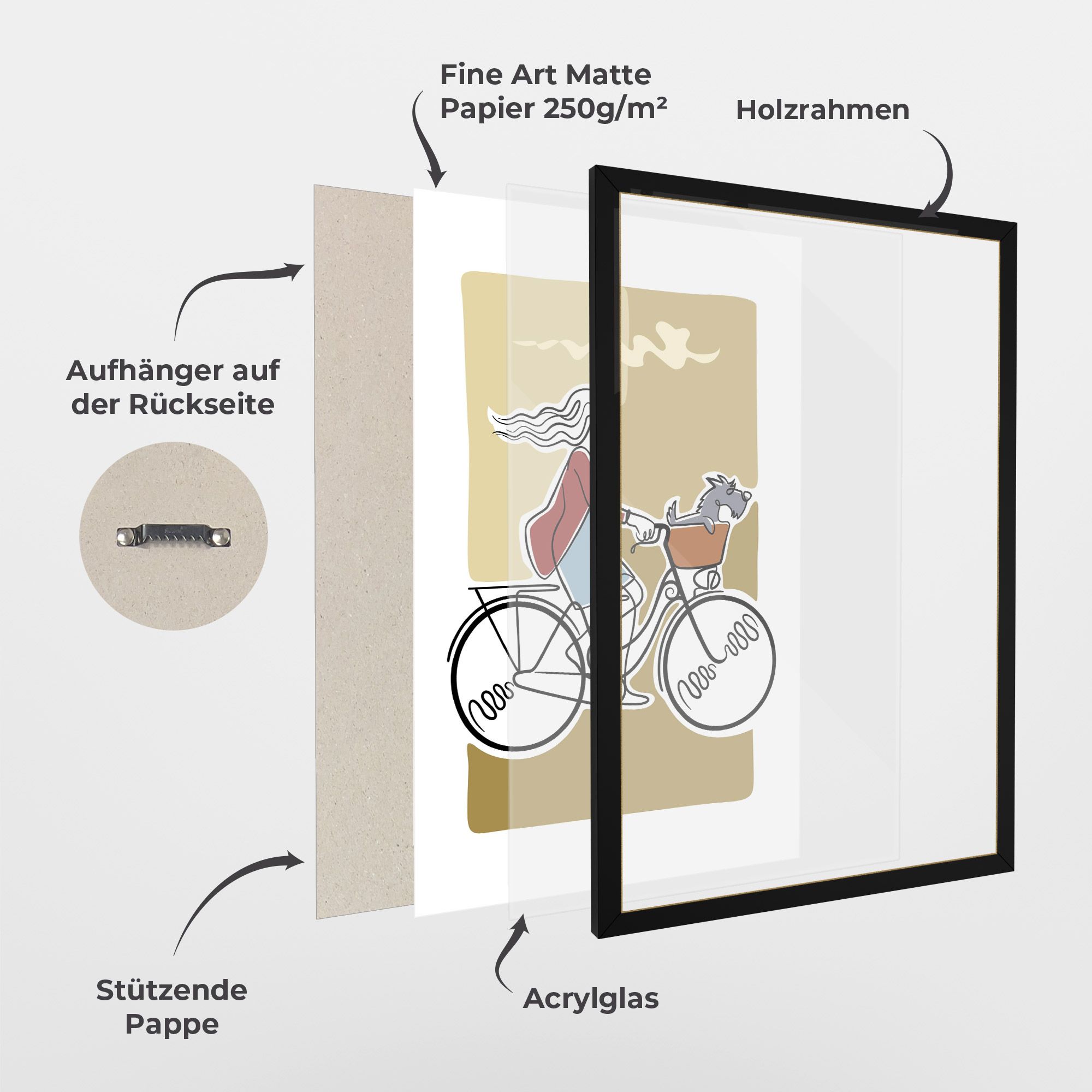 Dog On Bike mockup 1
