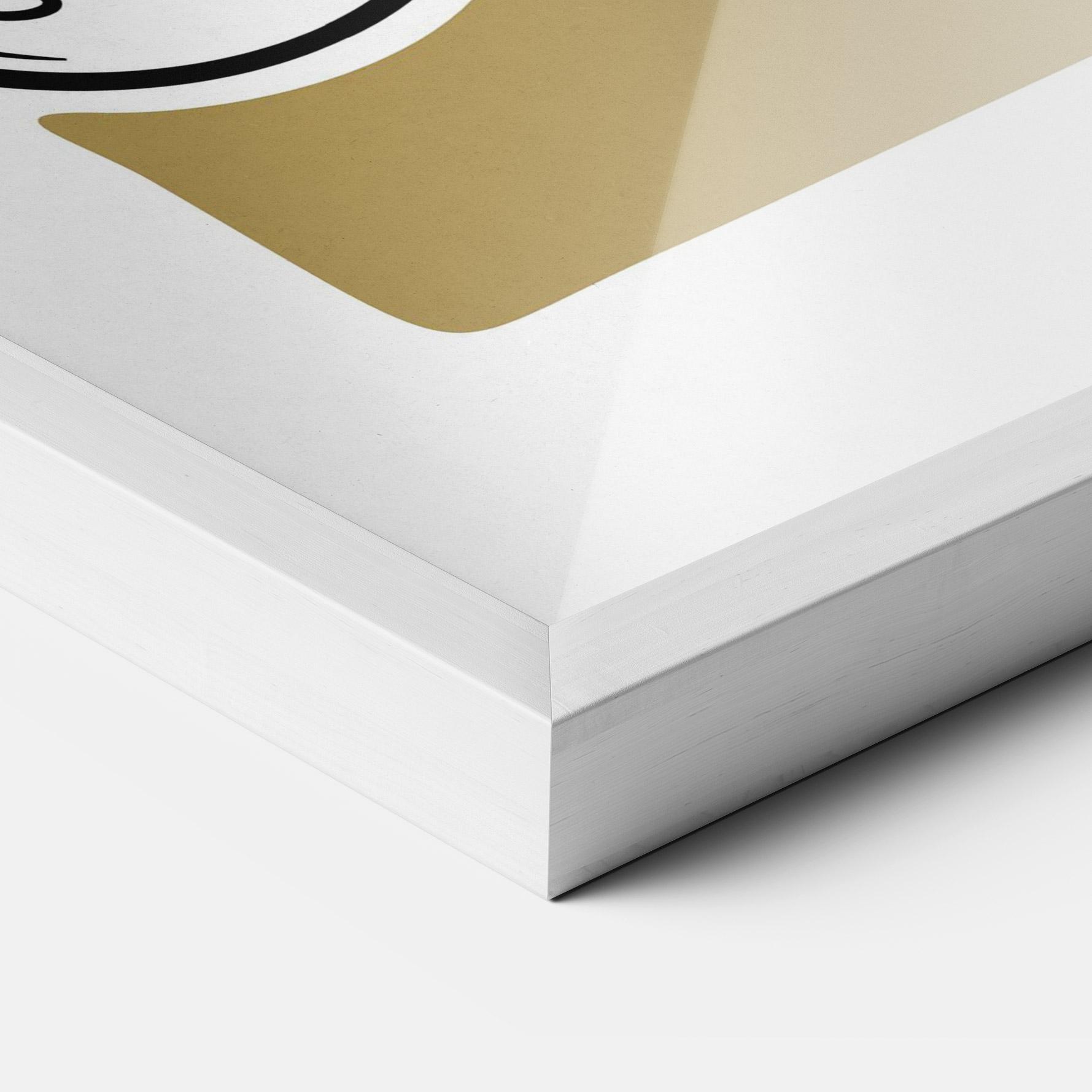 Gerahmte Poster Dog On Bike mockup 3