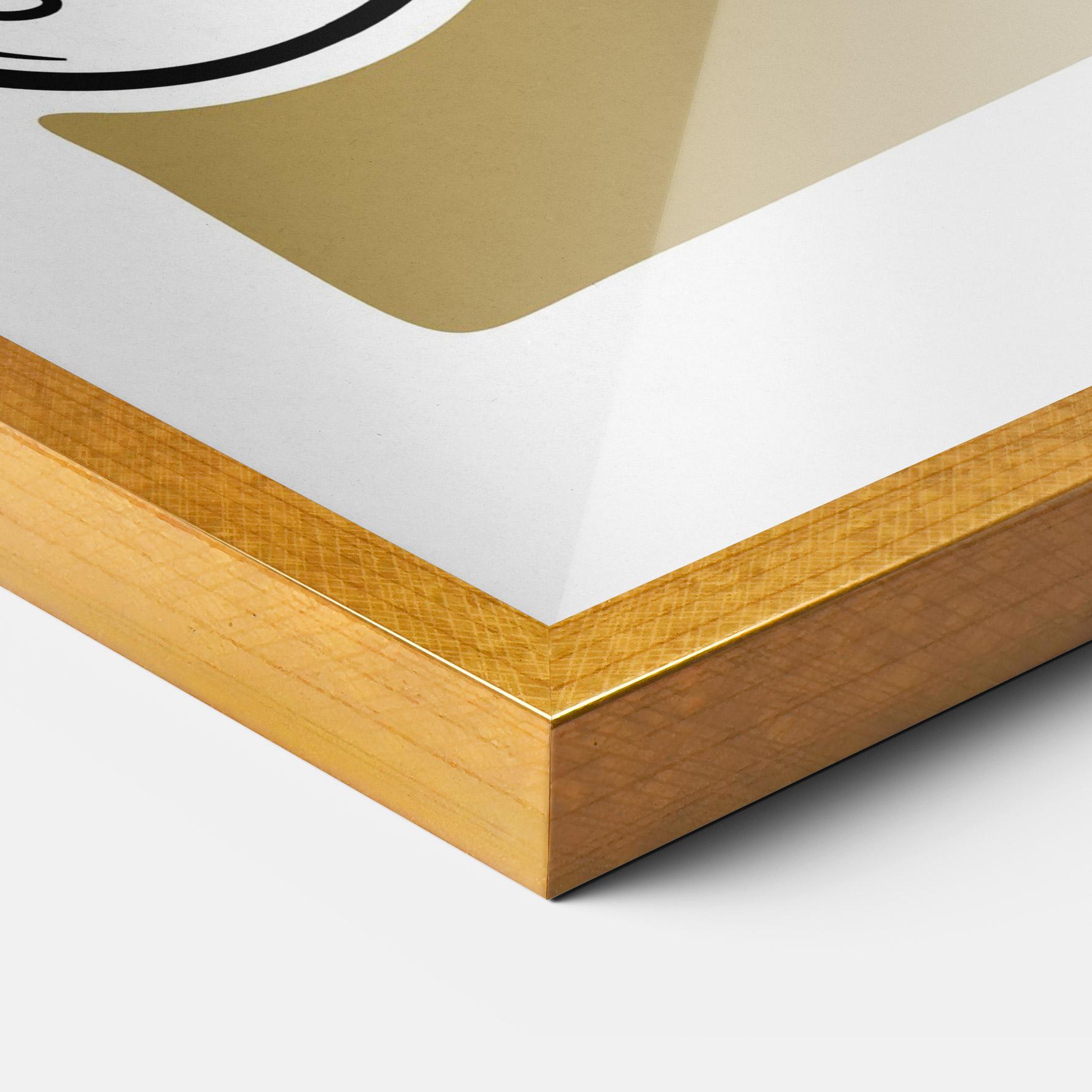 Gerahmte Poster Dog On Bike mockup 3