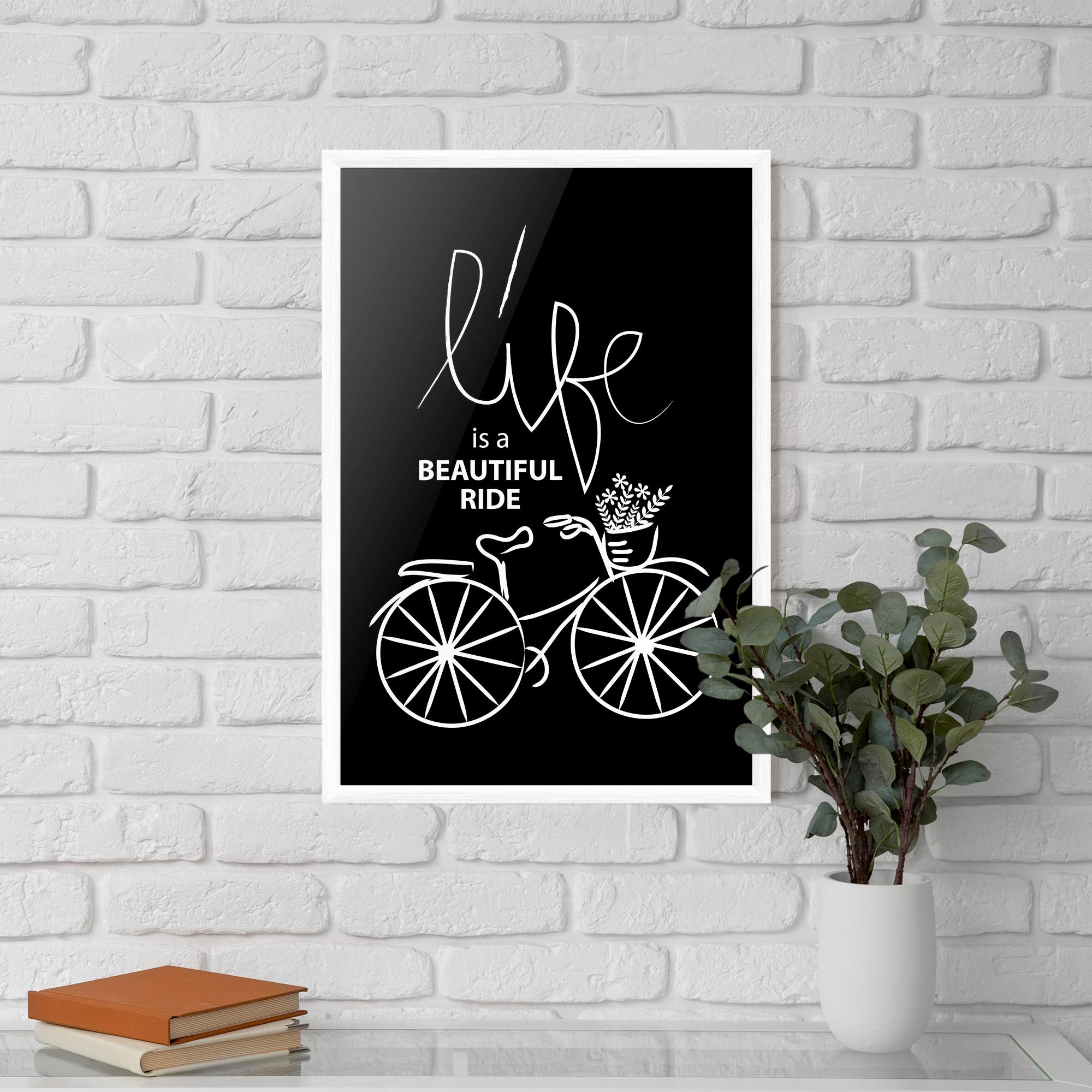 Gerahmte Poster Beautiful Ride mockup 5