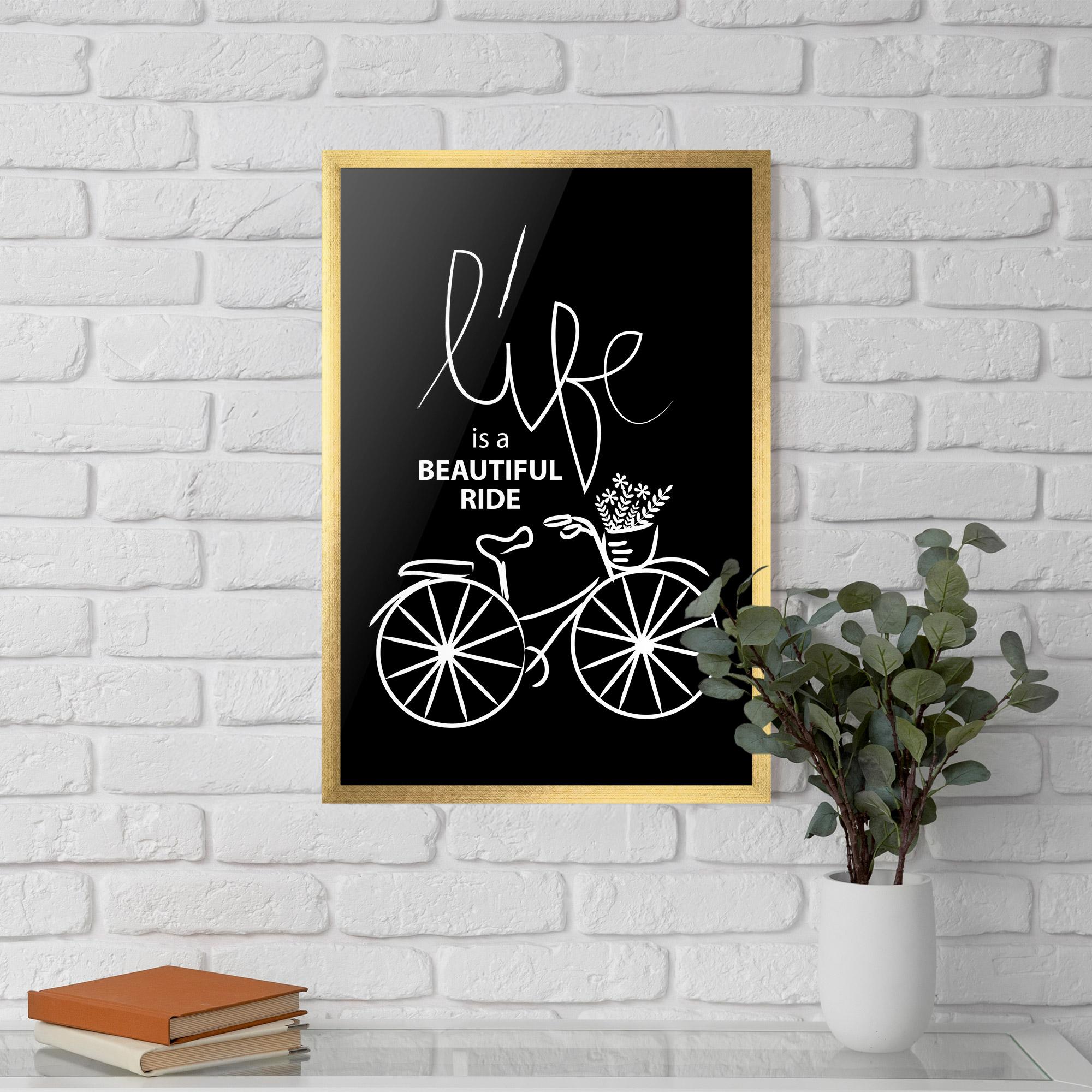 Gerahmte Poster Beautiful Ride mockup 5