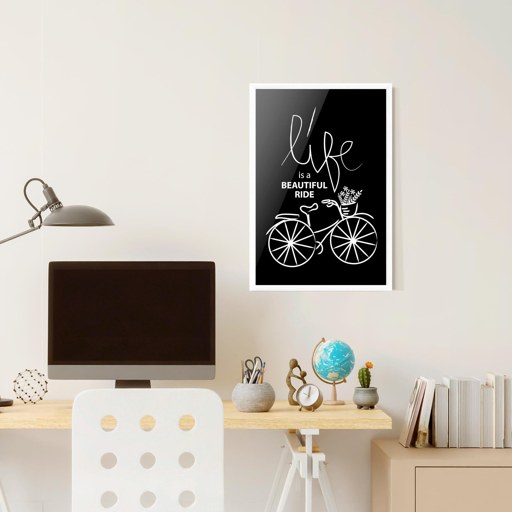 Gerahmte Poster Beautiful Ride mockup 6