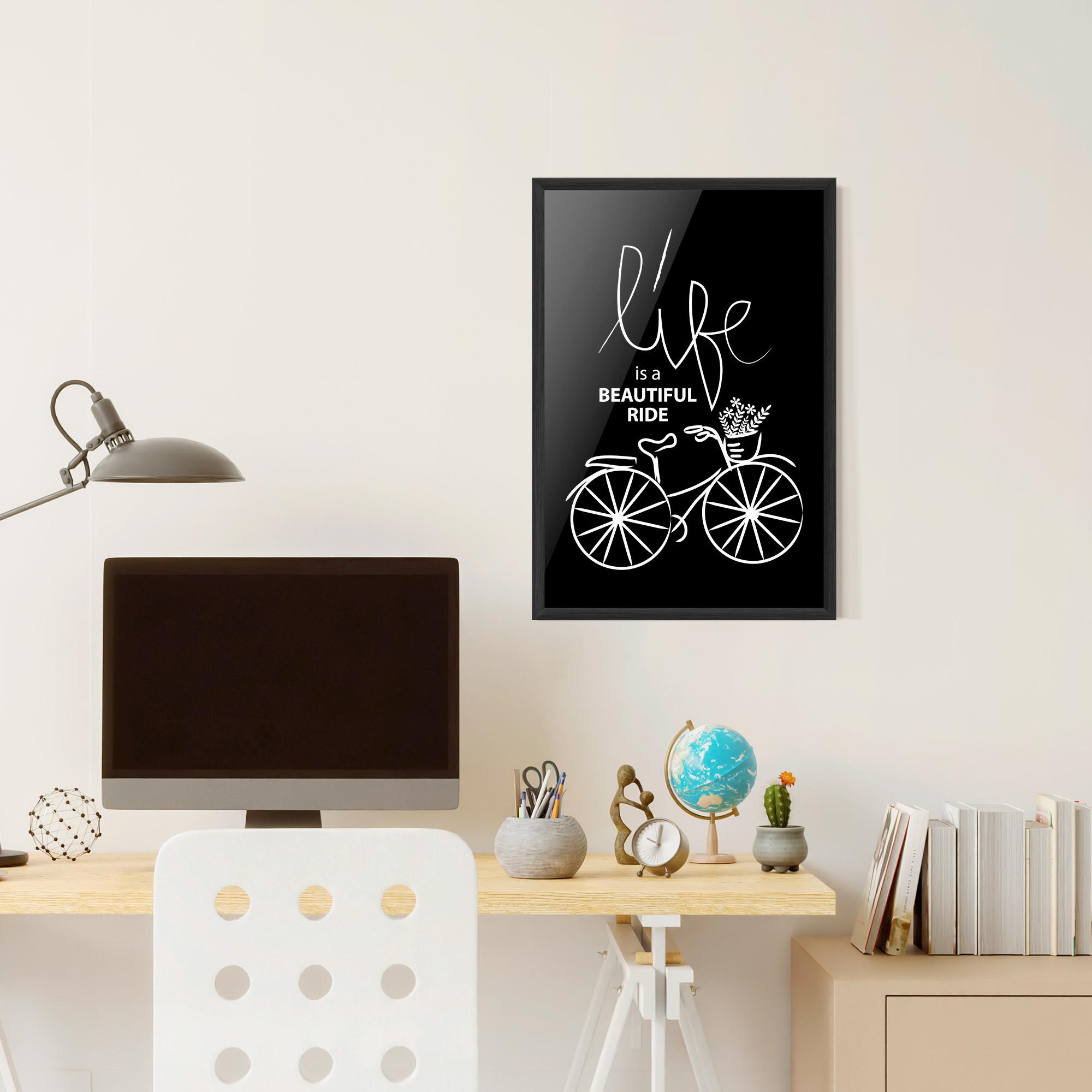 Gerahmte Poster Beautiful Ride mockup 6
