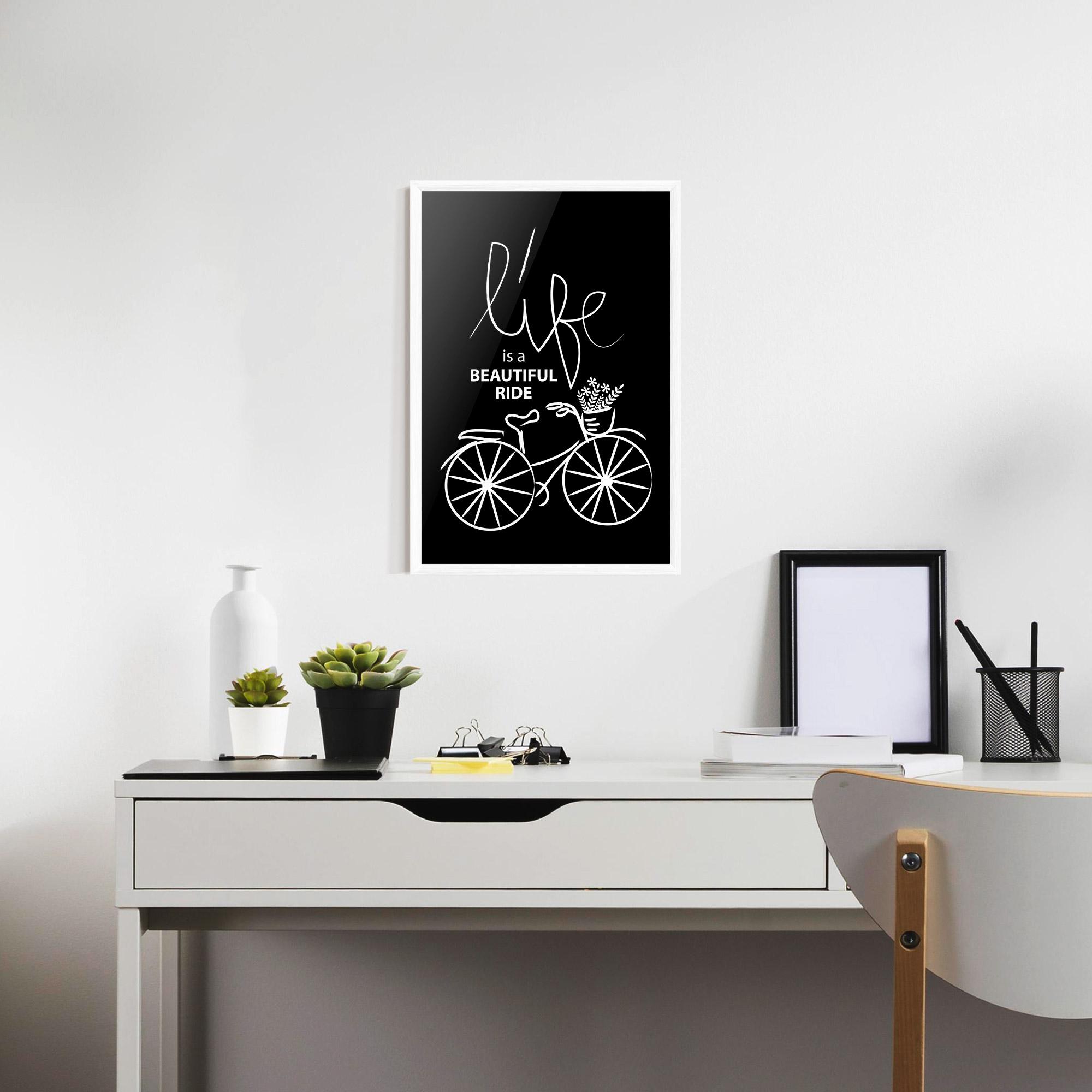 Gerahmte Poster Beautiful Ride mockup 7