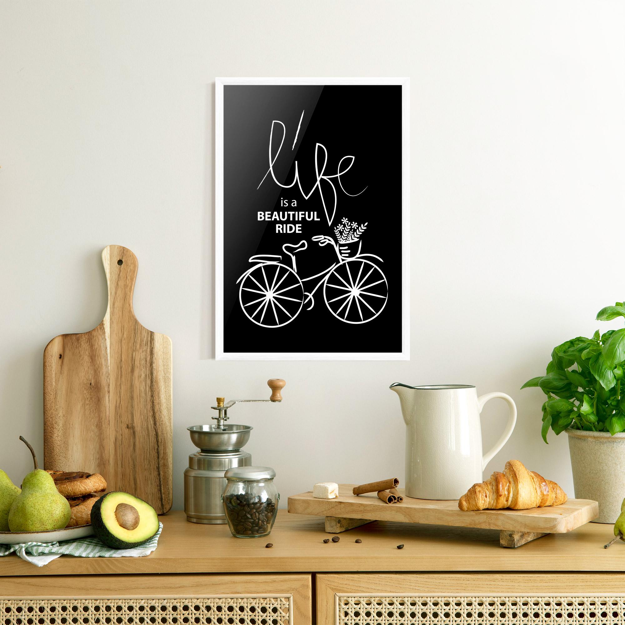 Gerahmte Poster Beautiful Ride mockup 8
