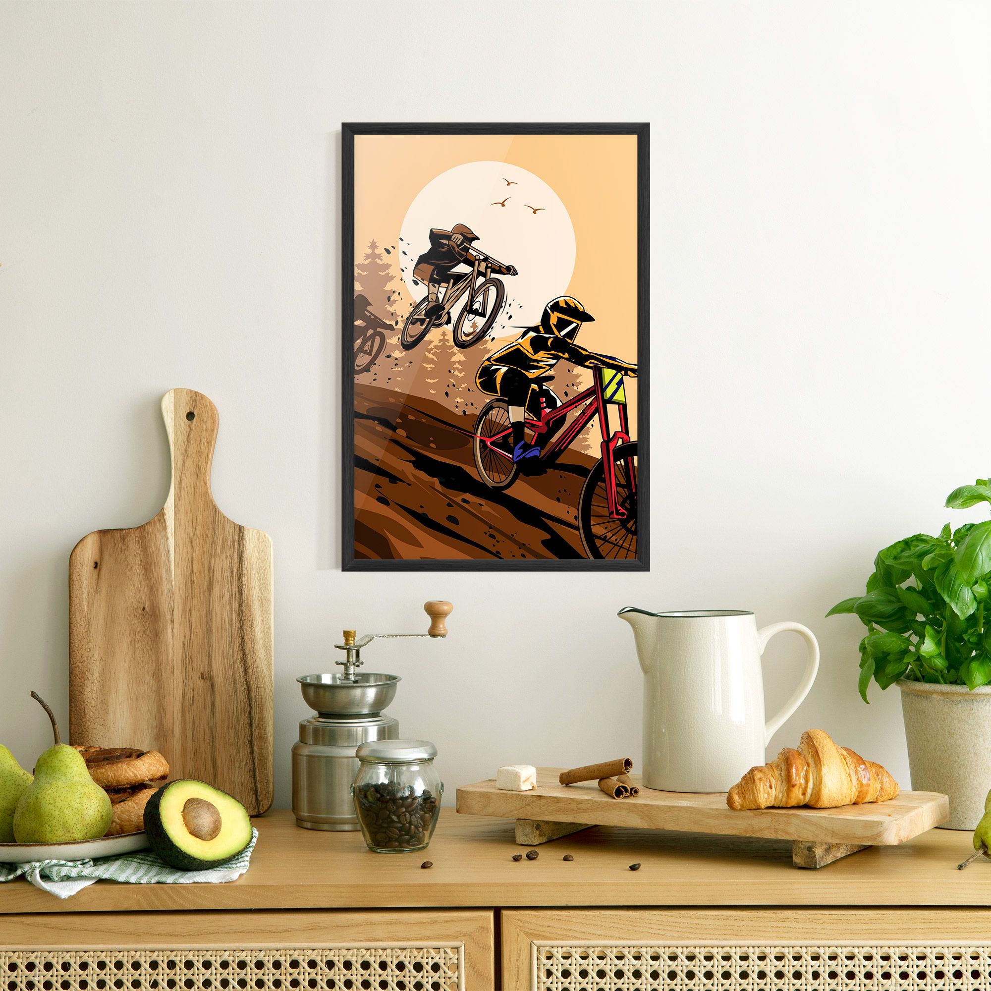 Downhill Bike mockup 8