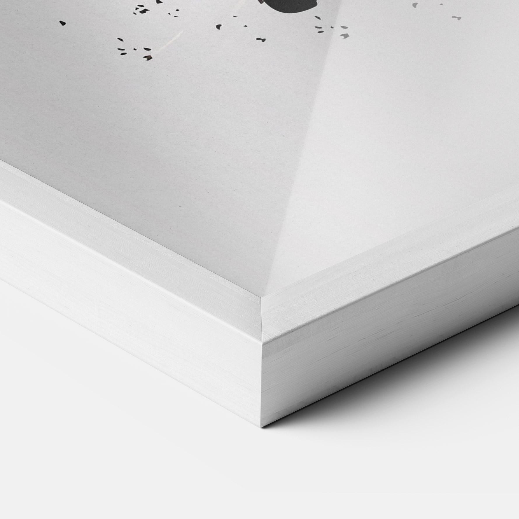 Gerahmte Poster Football Jump mockup 3