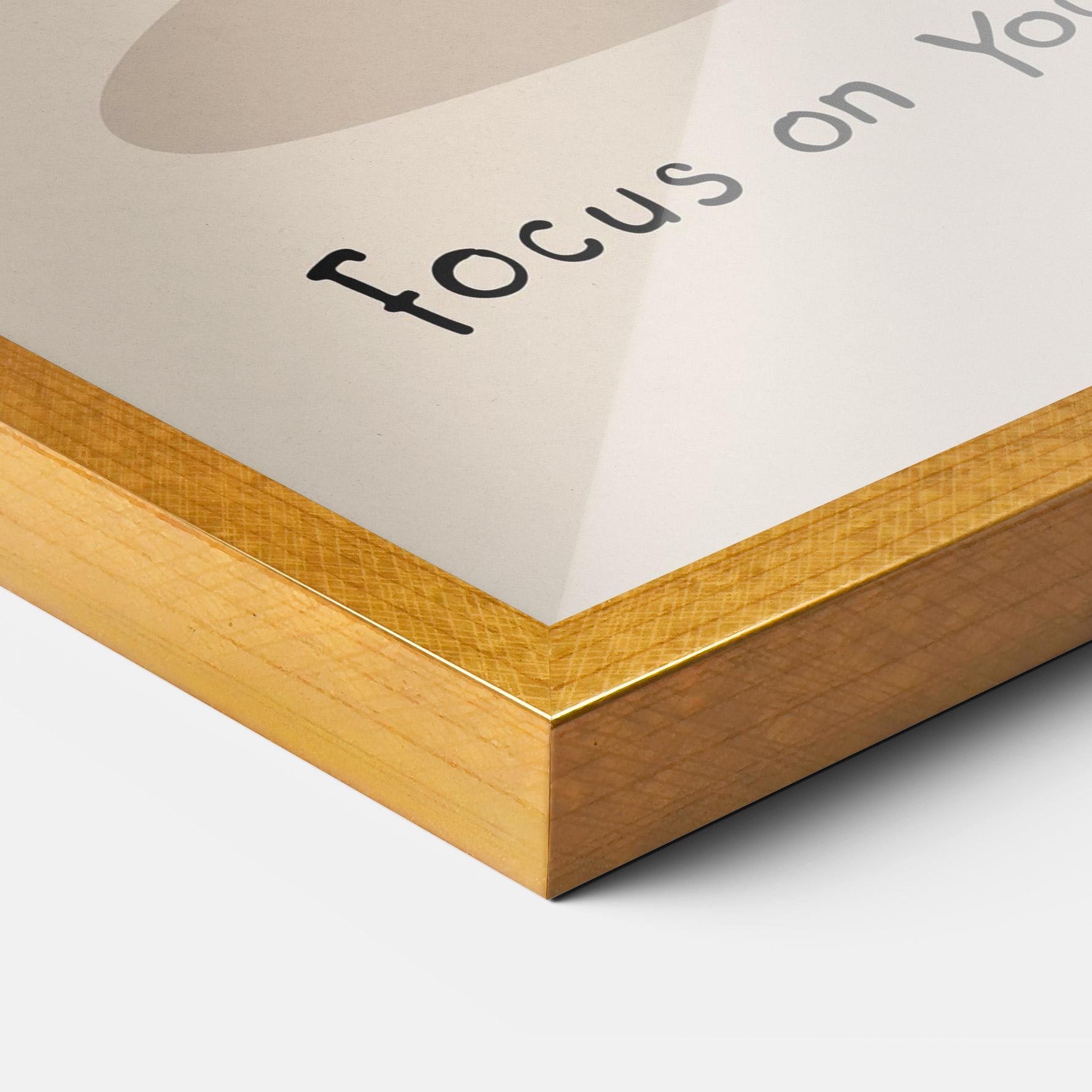 Gerahmte Poster Goals Focus mockup 3