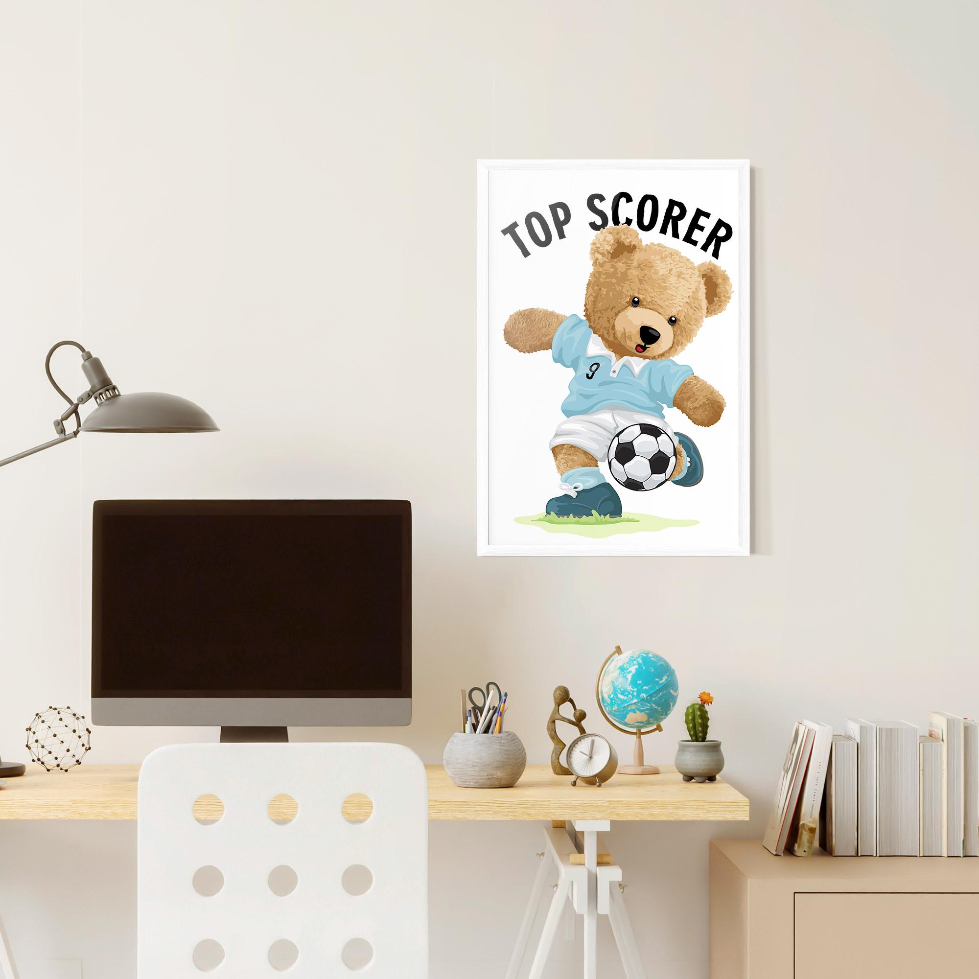 Gerahmte Poster Top Scorer mockup 6