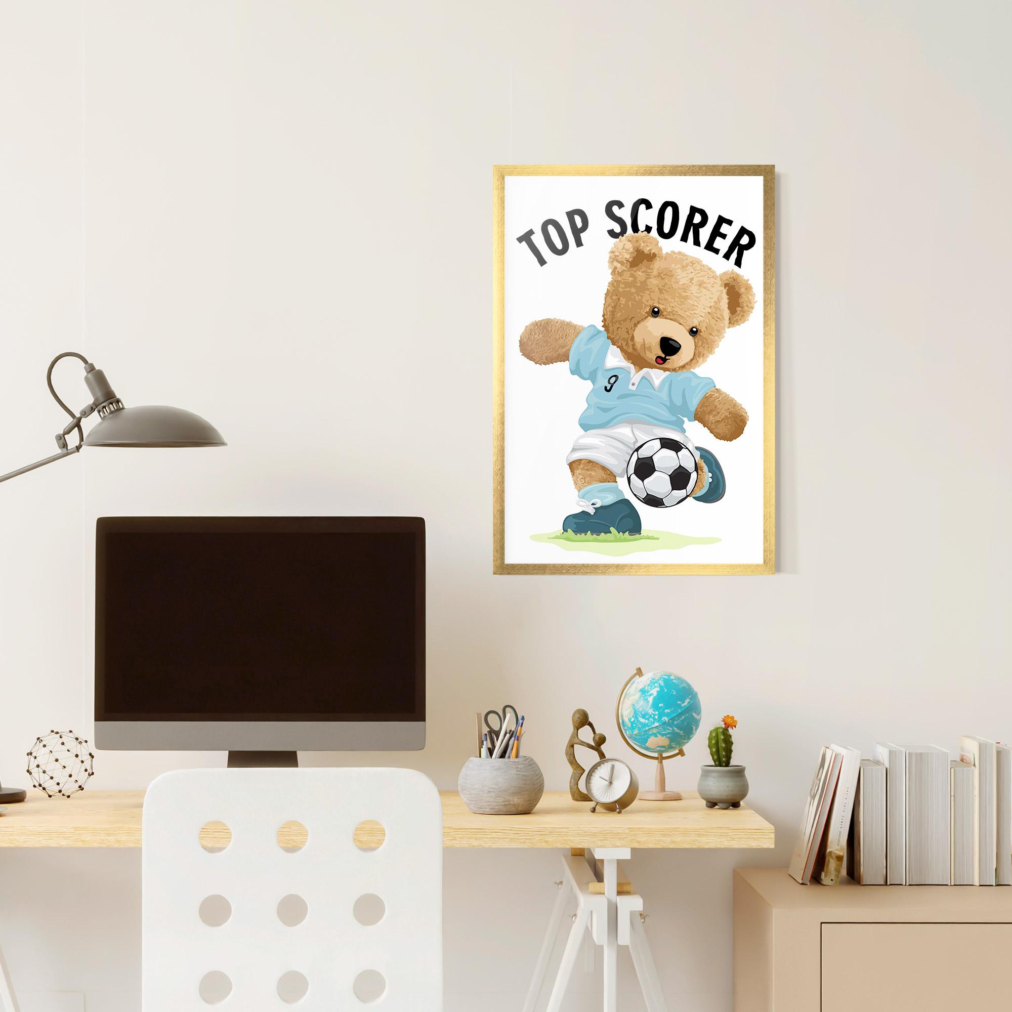 Gerahmte Poster Top Scorer mockup 6