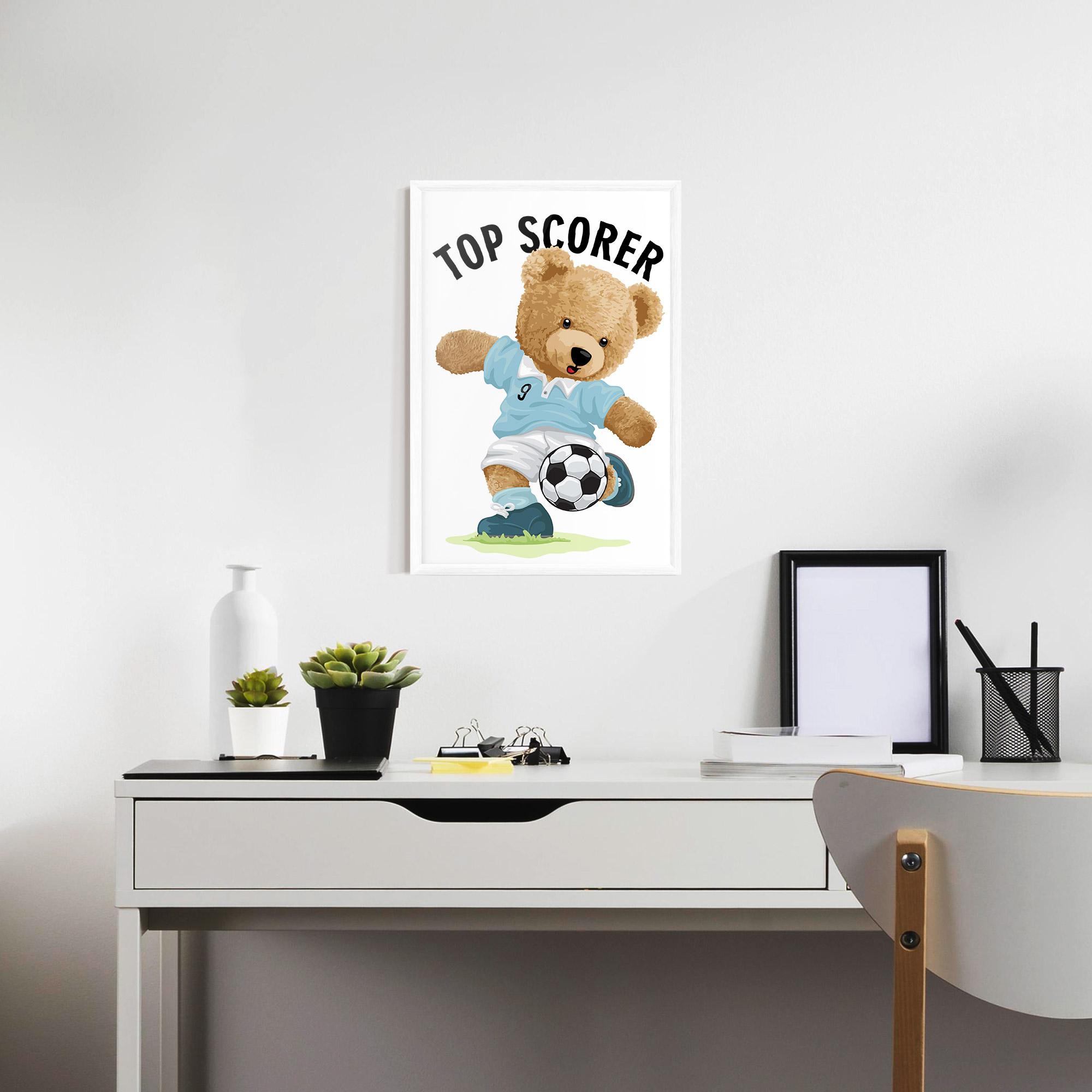 Gerahmte Poster Top Scorer mockup 7