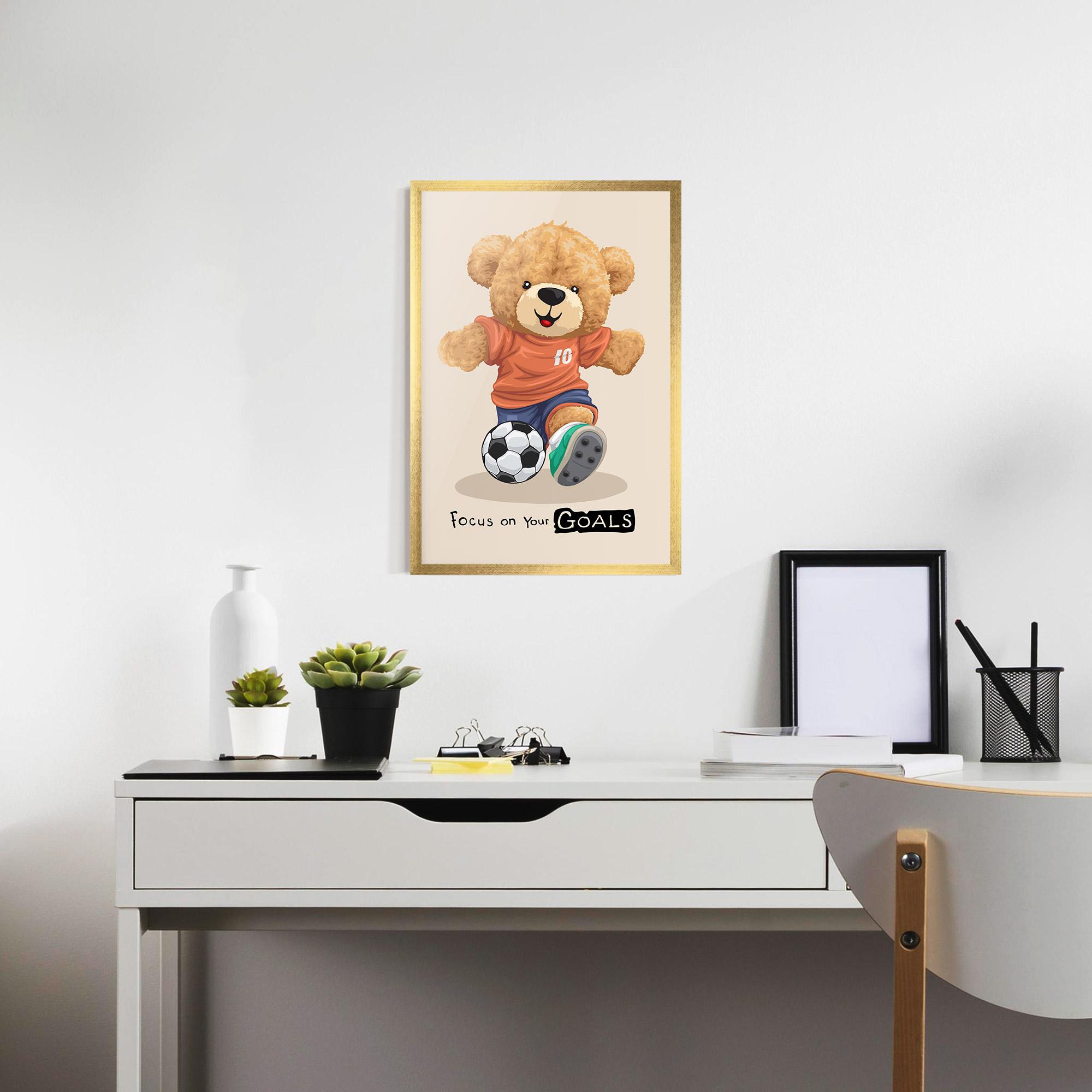 Gerahmte Poster Goals Focus mockup 7