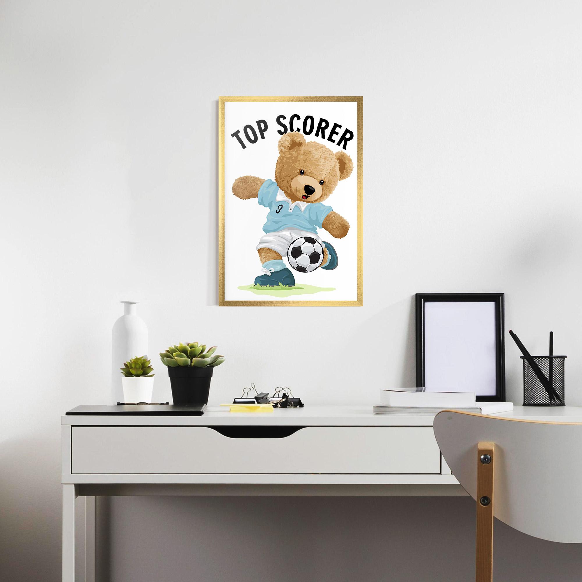 Gerahmte Poster Top Scorer mockup 7