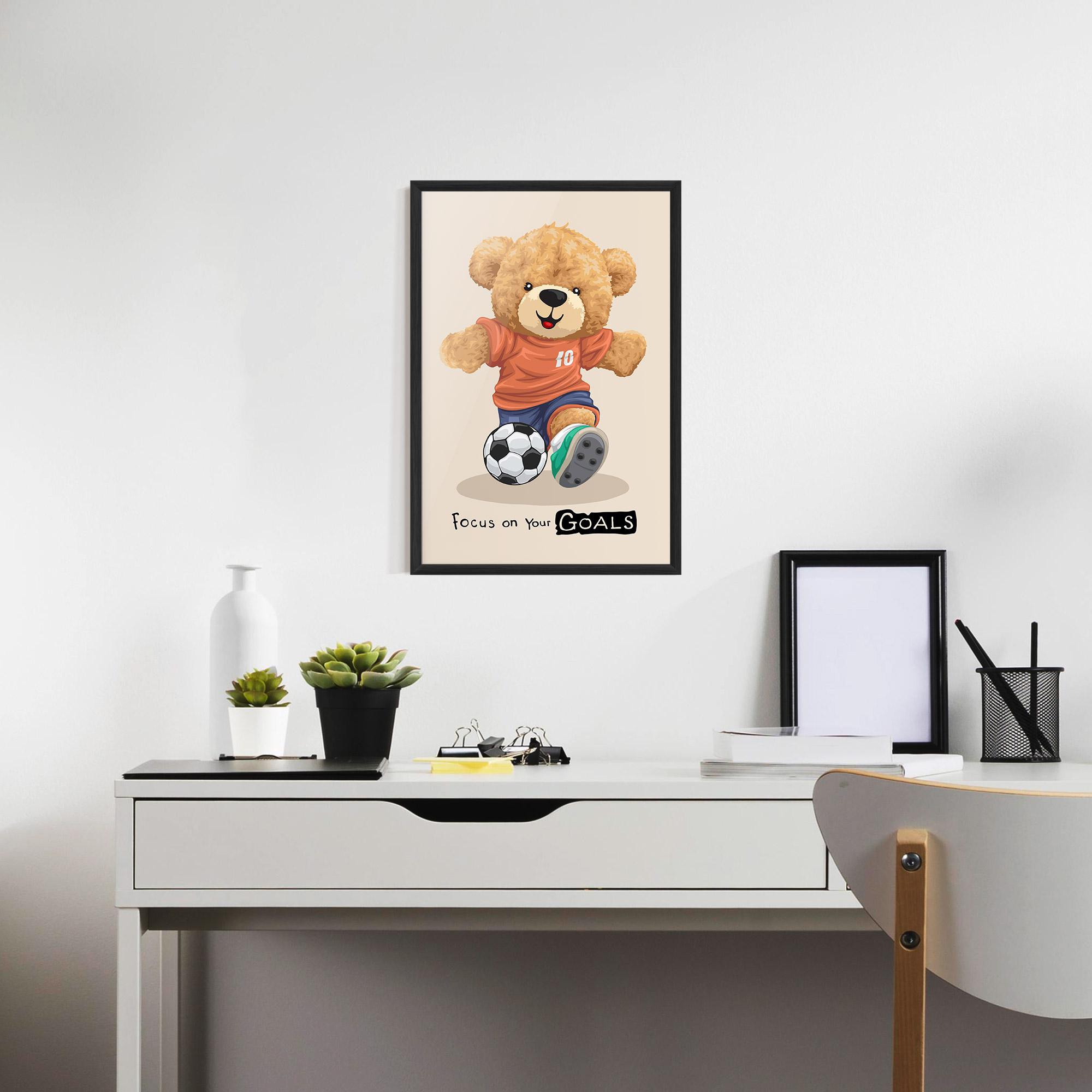 Gerahmte Poster Goals Focus mockup 7