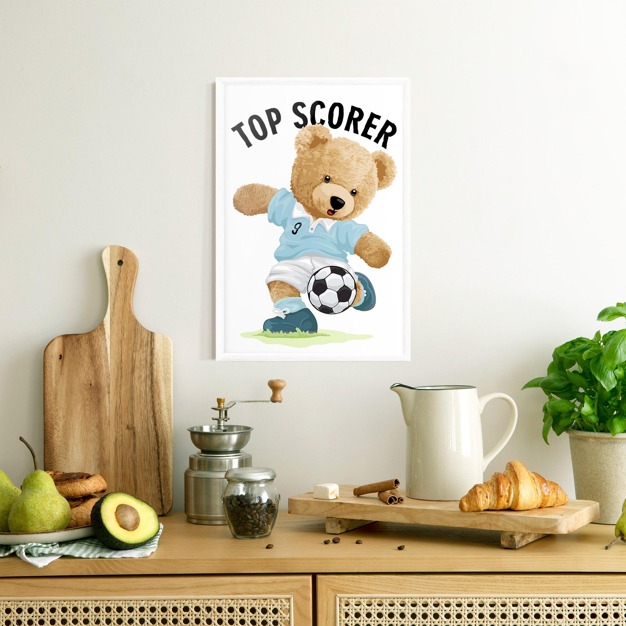 Gerahmte Poster Top Scorer mockup 8