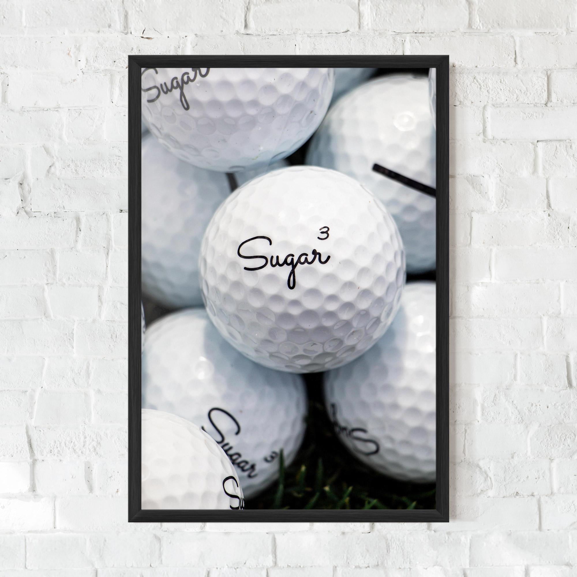 Gerahmte Poster Sugar Ball Close Up mockup 0